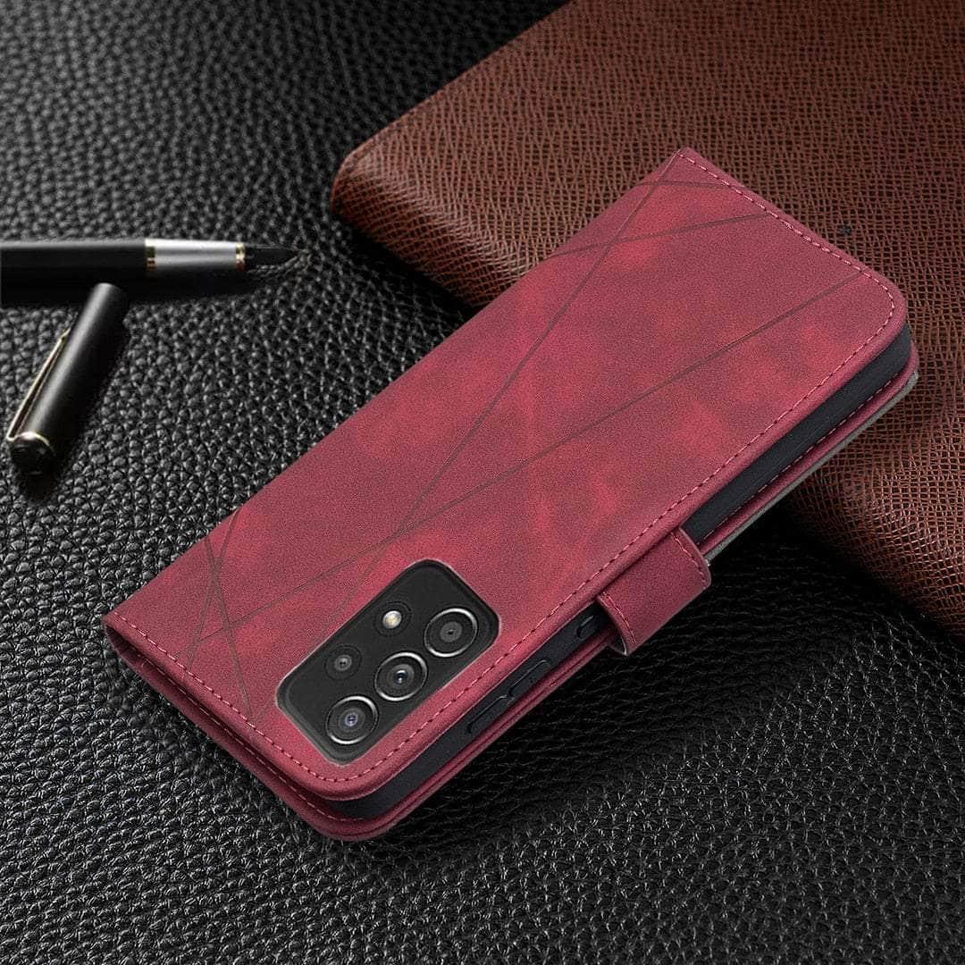 Samsung Galaxy S23 Plus Wallet Flip Leather Case with Card Holder & Stand - Stylish Protection for Everyday Use & Travel