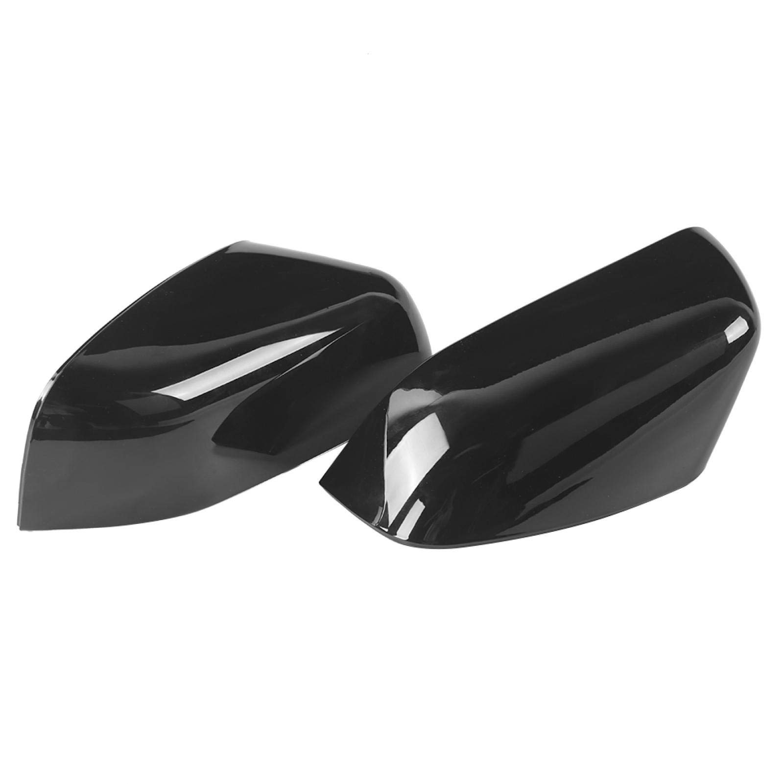 Fydun Glossy Black Rearview Mirror Covers for Land Rover LR2 & LR4 - 2-Piece Set - Perfect for Off-Roading & Daily Driving Protection