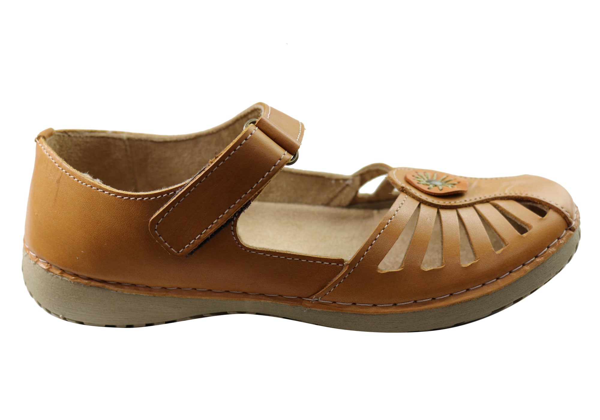 Andacco Women's Comfortable Leather Quartz Shoes - Handmade in Brazil - Perfect for Work, Travel & Casual Wear