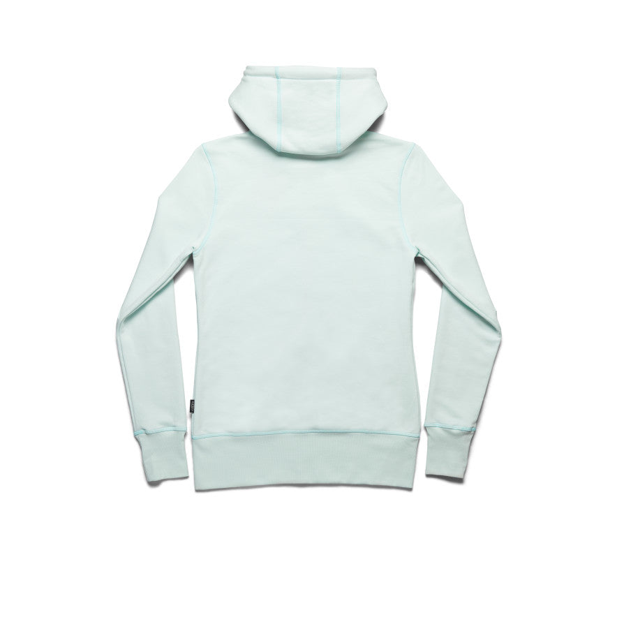 Women's Lightweight Hiking Hoodie - Breathable Outdoor Pullover in Pastel Blue | Perfect for Trail Walking, Camping & Casual Wear