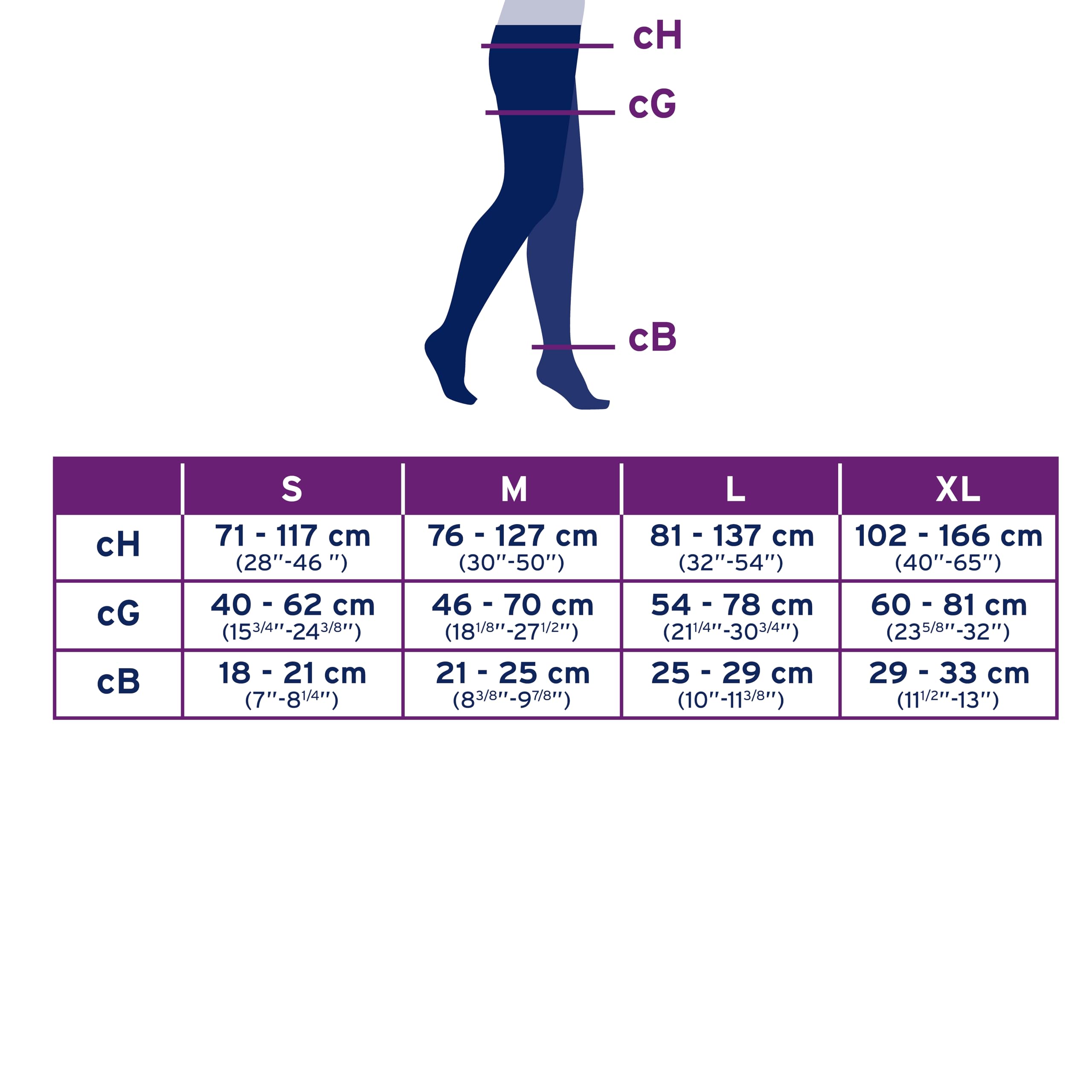 Jobst Opaque Waist High 15-20 mmHg Compression Stockings for Women - Medium, Closed Toe, Midnight Navy - Medical Support & Comfort for Varicose Veins, Swelling & Circulation - Perfect for Work, Travel & Daily Wear