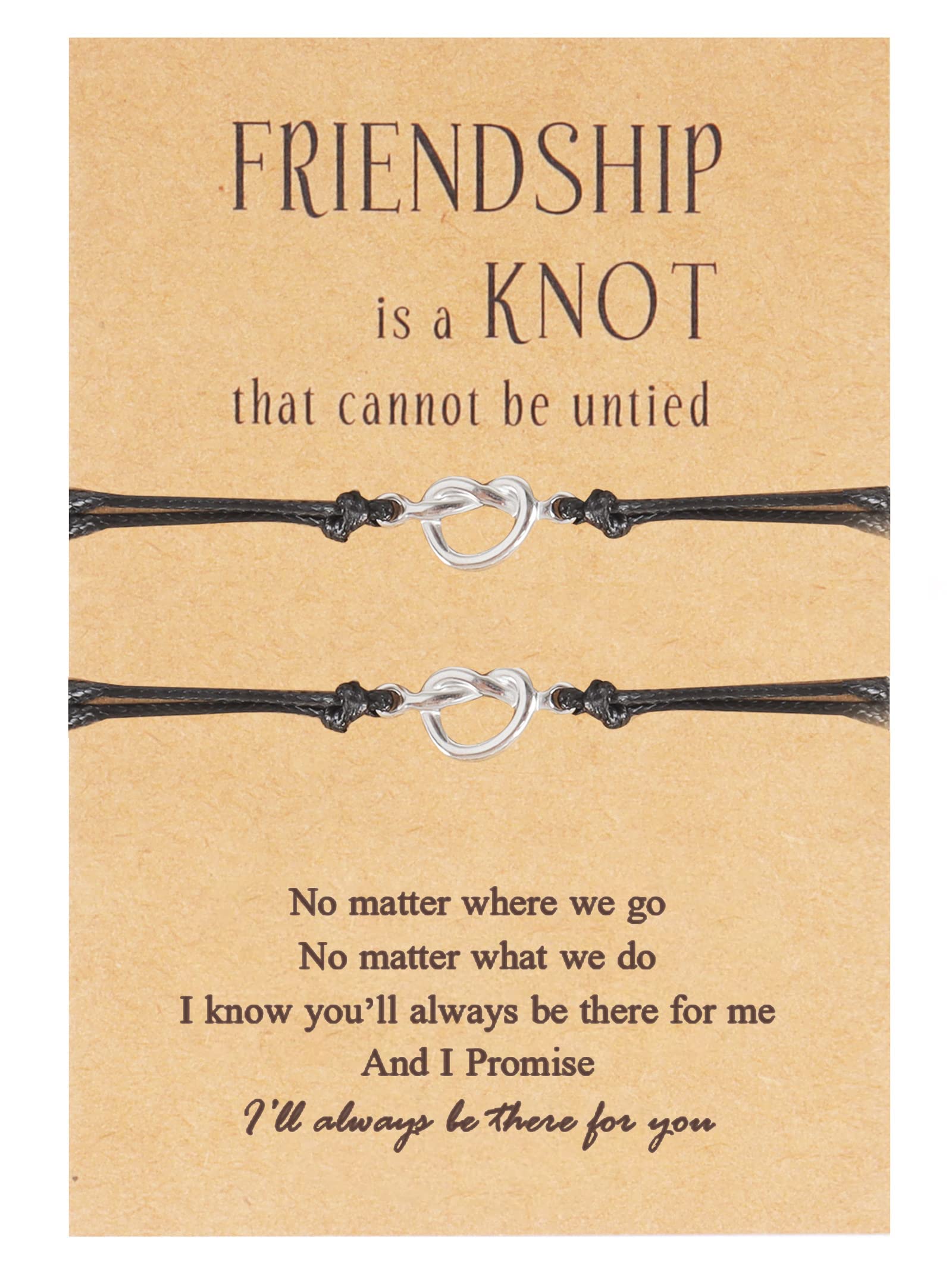 Best Friendship Bracelets for Women - Matching Heart Bracelet Set for Best Friends, Sisters & Couples | Thoughtful Gift for Christmas, Birthday & Stocking Stuffers 2024 | Perfect for Everyday Wear, Special Occasions & Friendship Celebrations