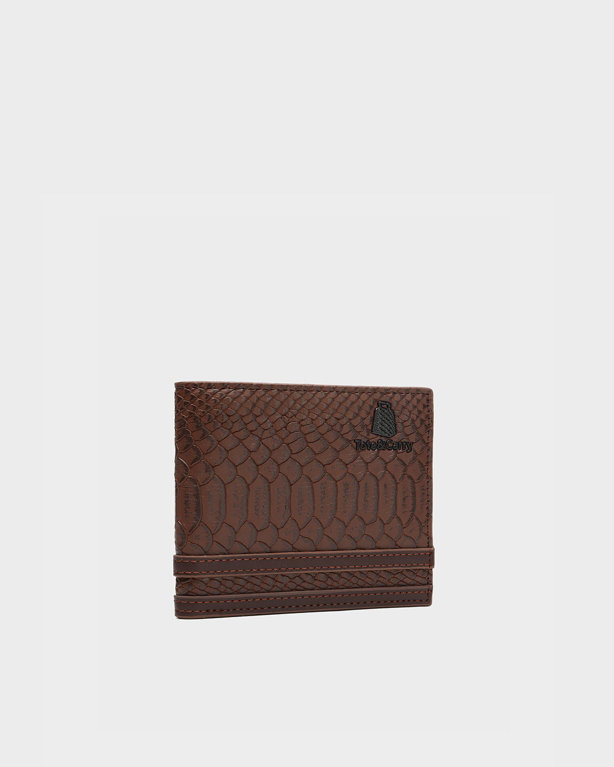 Premium Apollo 1 Genuine Leather Wallet in Chocolate Brown - Slim RFID Blocking Bifold Wallet for Men, Perfect for Everyday Carry & Business Travel
