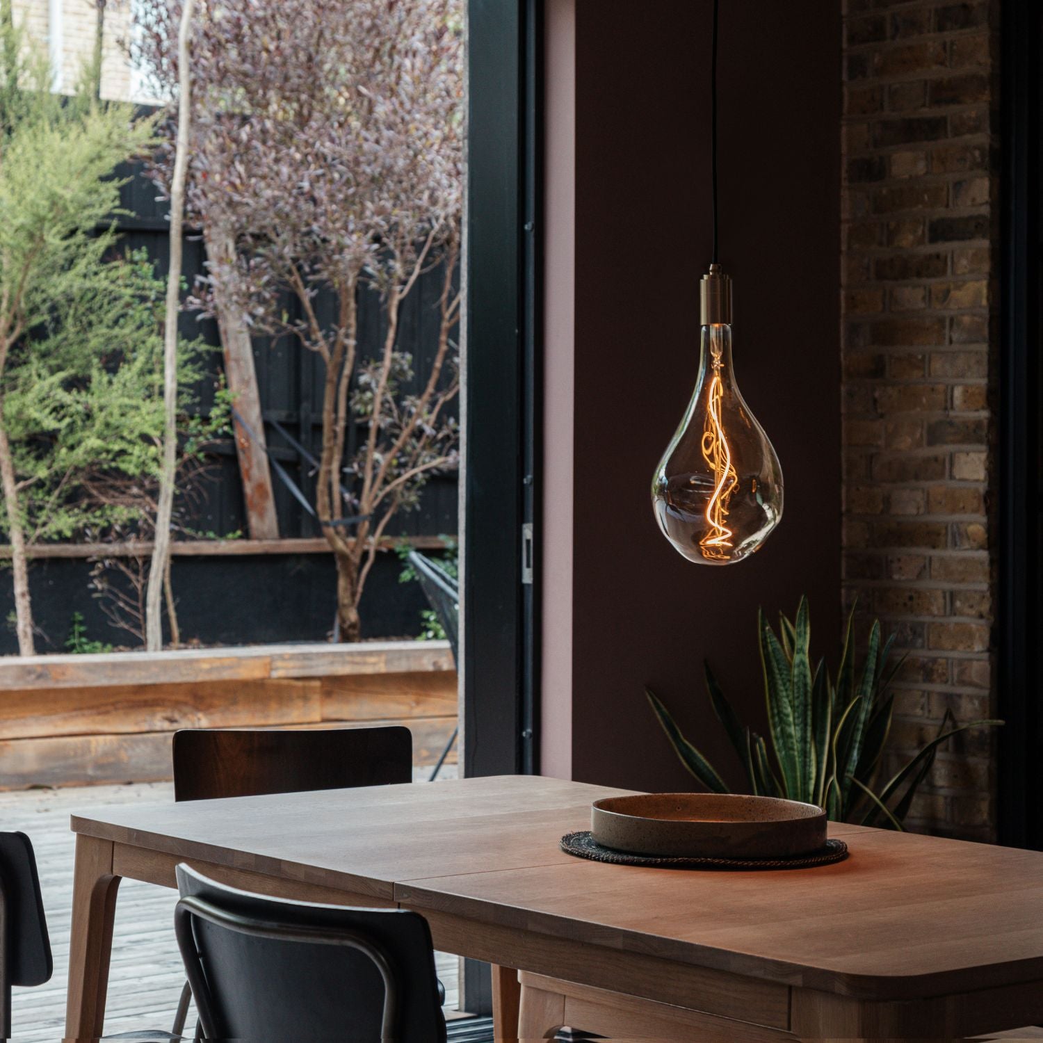 Voronoi III E26 LED Light Bulb - Energy Efficient Dimmable Edison Bulb for Home, Office, and Restaurant Lighting
