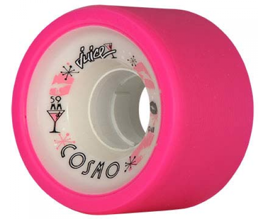 Juice Martini 59mm 4 Pack Skateboard Wheels - High Performance Wheels for Smooth Cruising & Street Skating