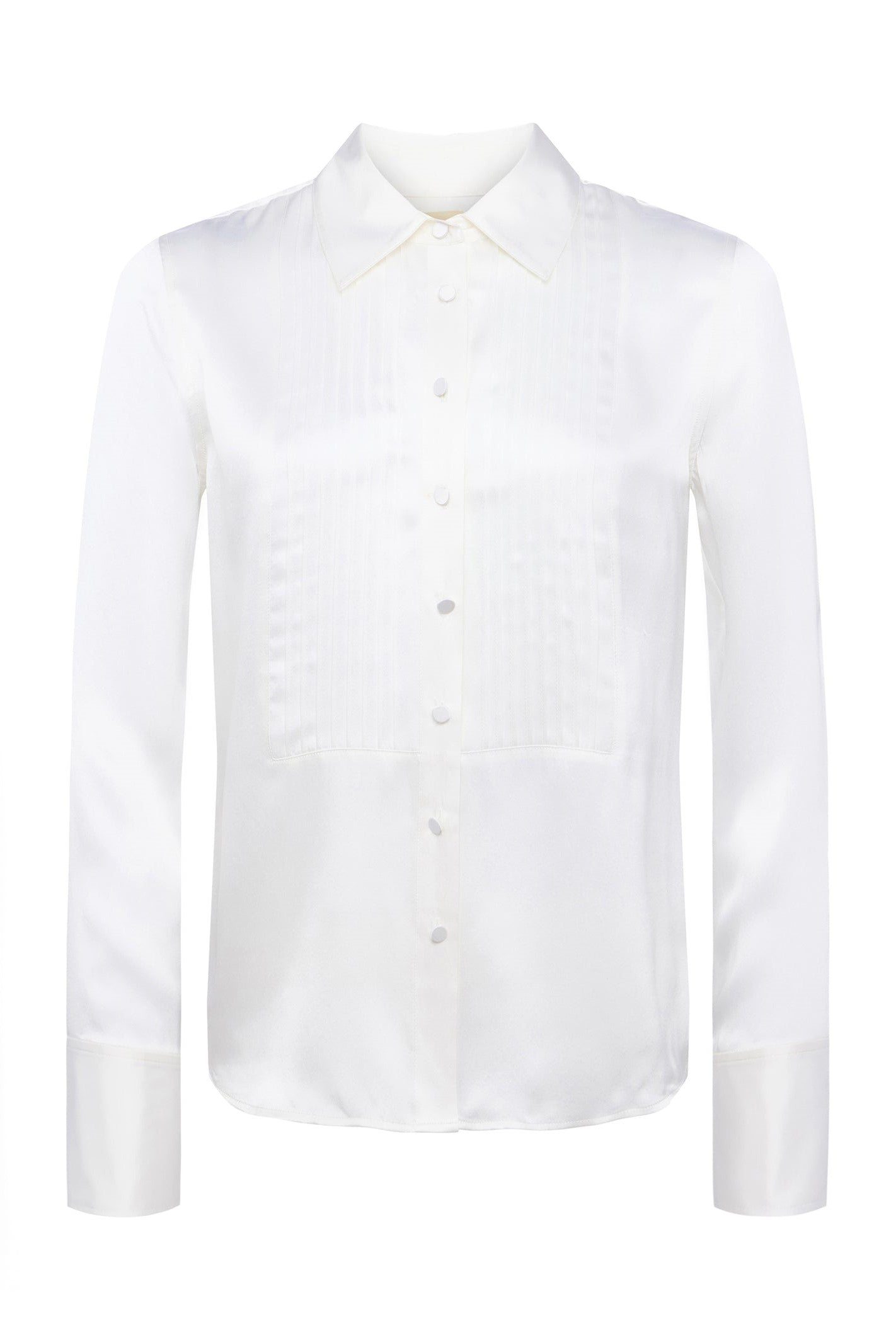 L'Agence Divya Silk Shirt for Women - Luxury 100% Pure Silk Blouse with Elegant Floral Print | Perfect for Office Wear, Cocktail Parties & Special Occasions