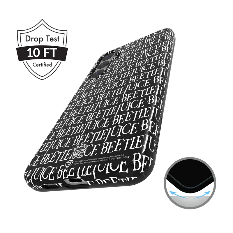 Beetlejuice Inspired Samsung Phone Case - Durable Protective Cover for Samsung Galaxy [Model] - Perfect for Halloween, Cosplay & Movie Fans
