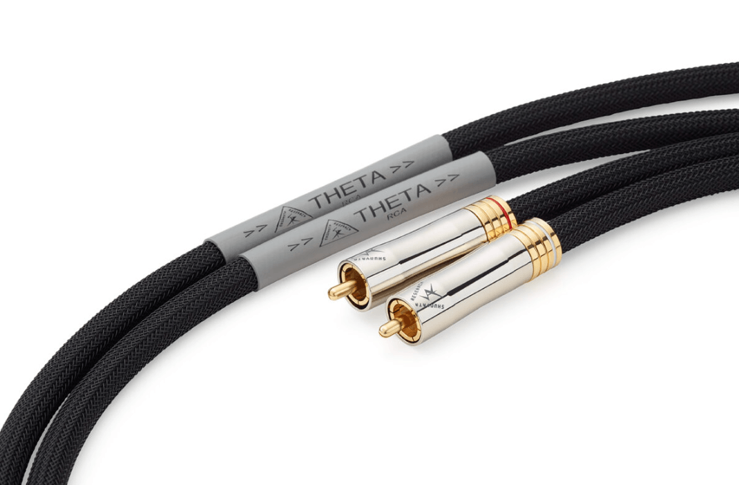 Shunyata Theta High-Performance RCA Audio Interconnect Cable - Premium Sound Quality for Home Theater, Hi-Fi Systems & Studio Recording