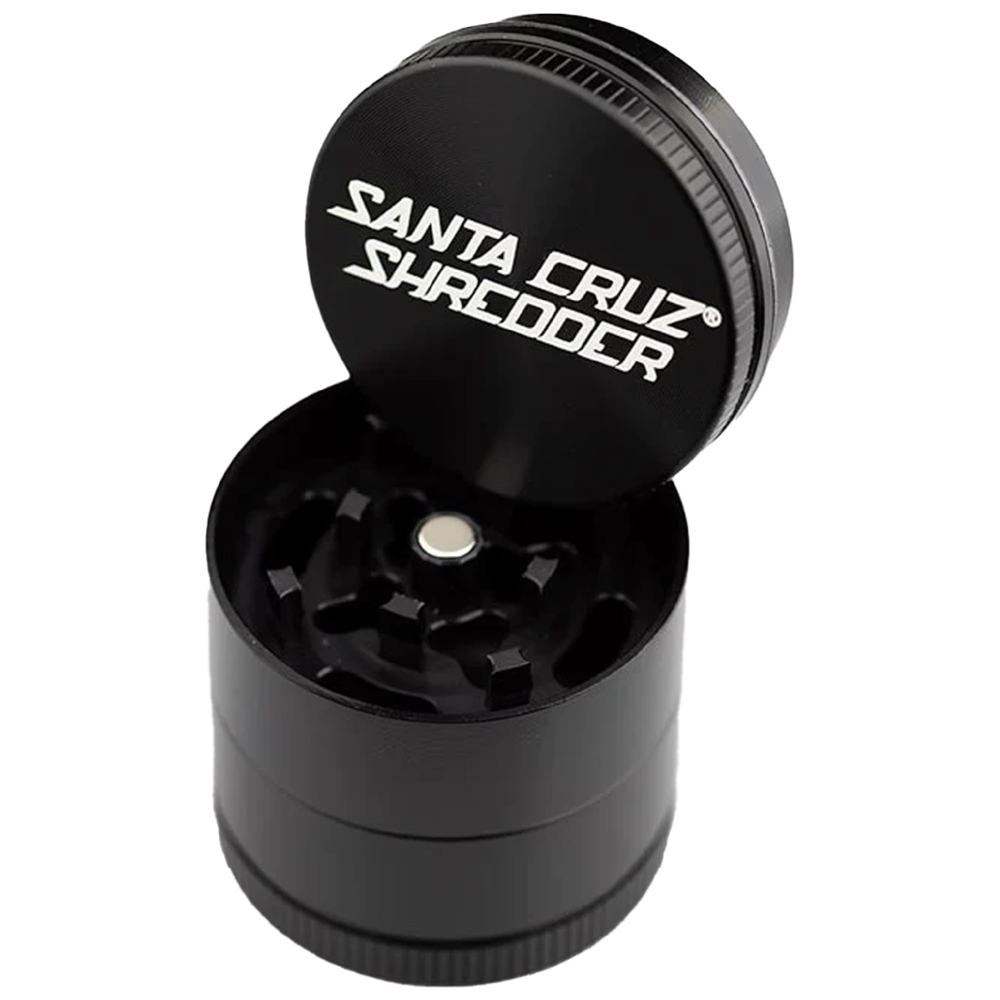 Premium Santa Cruz Shredder 3-Piece Metal Herb Grinder (1.7