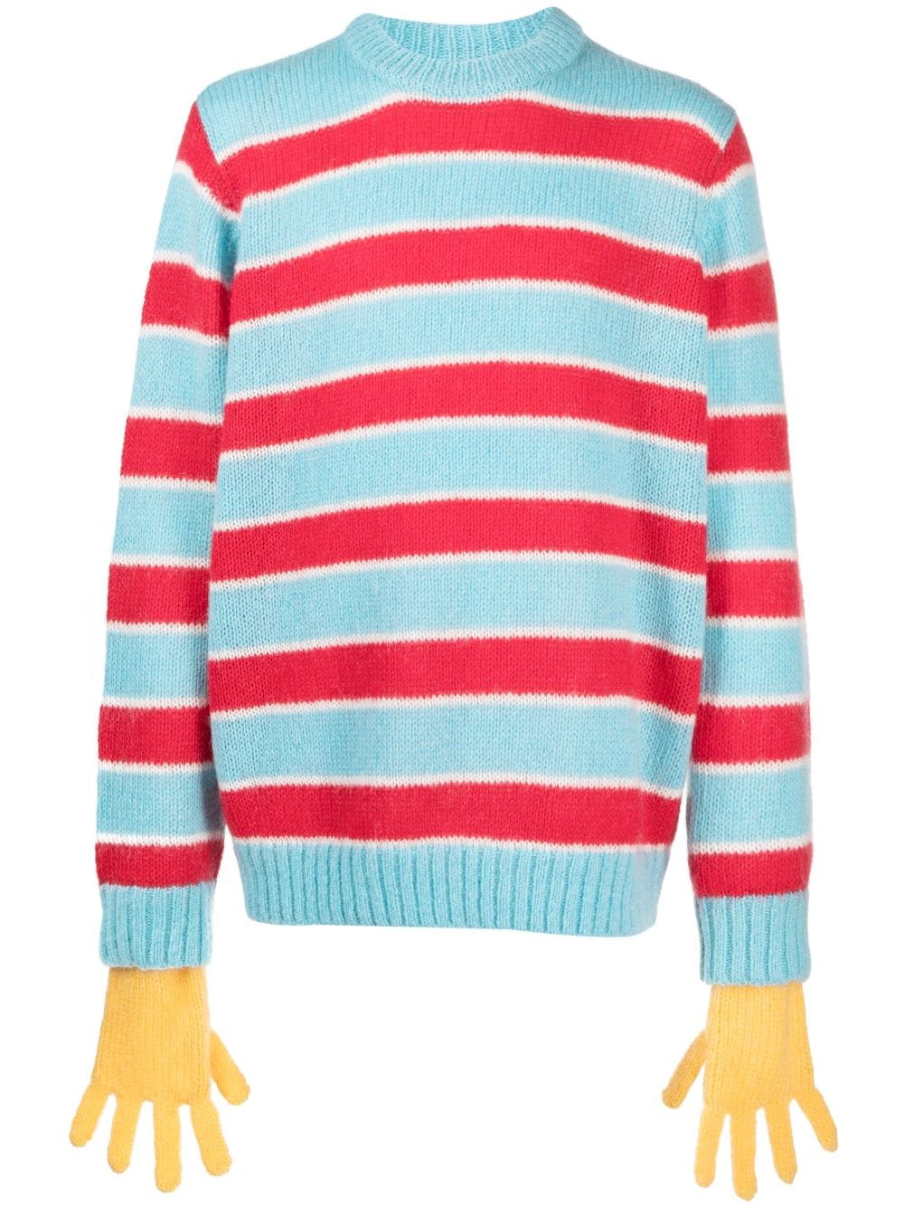 CHARLES JEFFREY LOVERBOY PRE Red Sweater for Men - Fashion Knitwear for Casual Wear & Street Style Outfits
