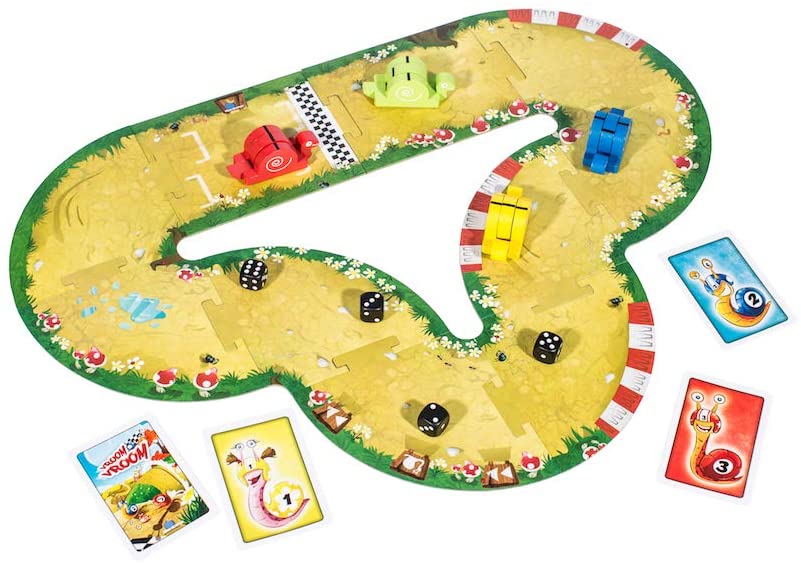 Blue Orange VROOM Game - Fun Family Board Game for Kids & Adults - Perfect for Parties, Game Nights & Indoor Activities