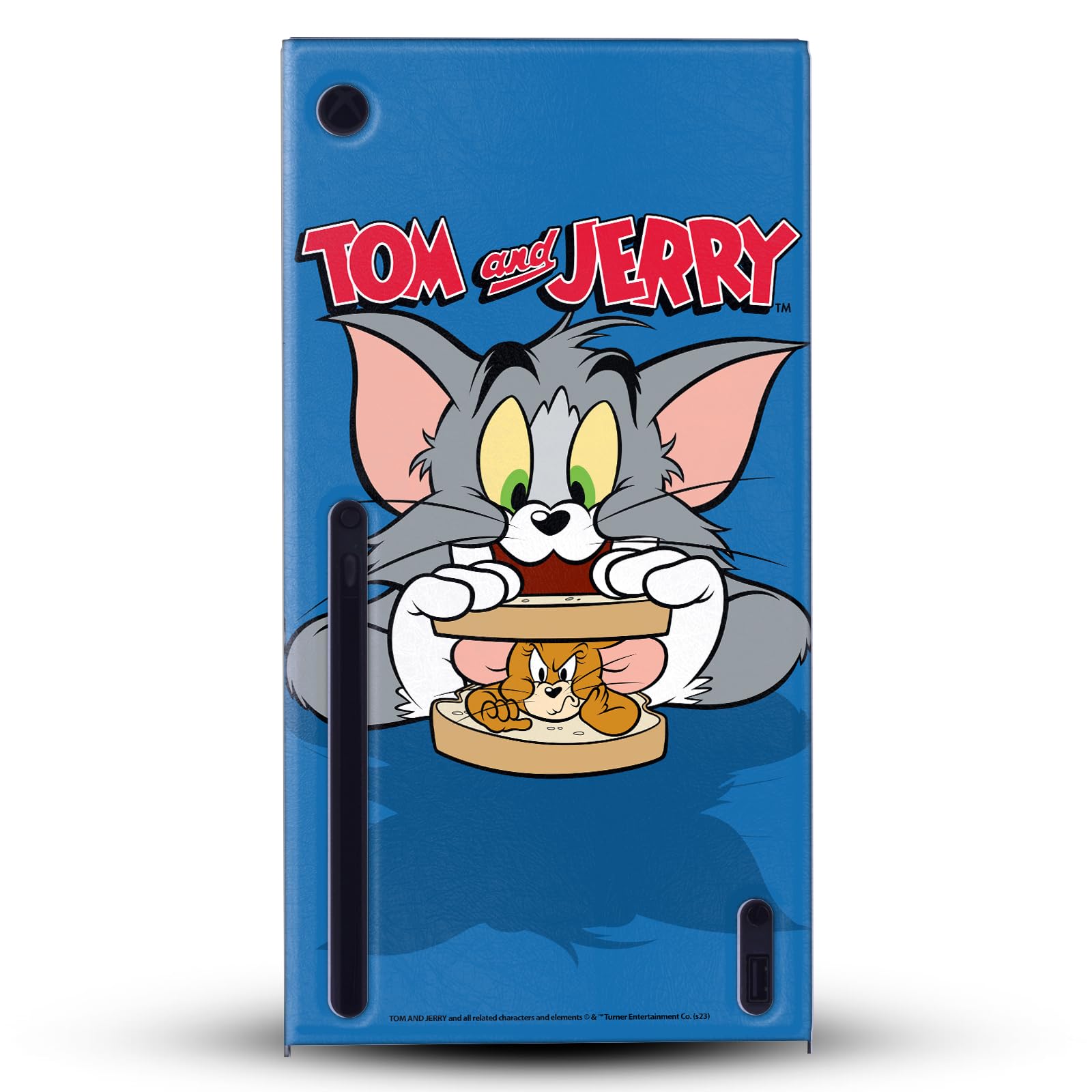 Official Tom and Jerry Character Art Console Skins - Compatible with Xbox Series X | Gaming Accessories for Kids & Adults | Perfect for Gaming Setups, Birthday Gifts & Collectors