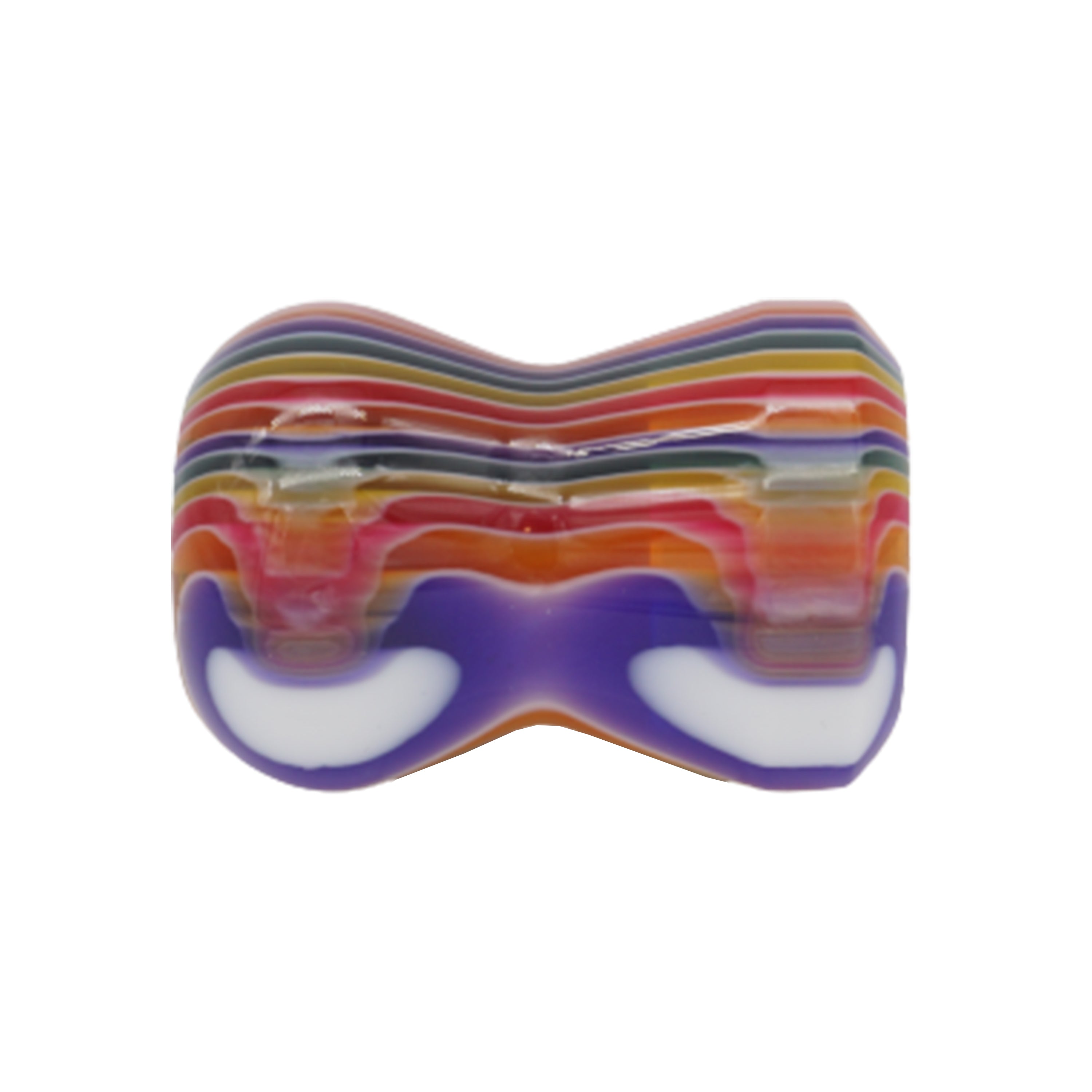 Handcrafted Candy Stripe Shaving Brush Handle - Fits 24mm & 26mm Knots - Perfect for Wet Shaving & Grooming Gifts