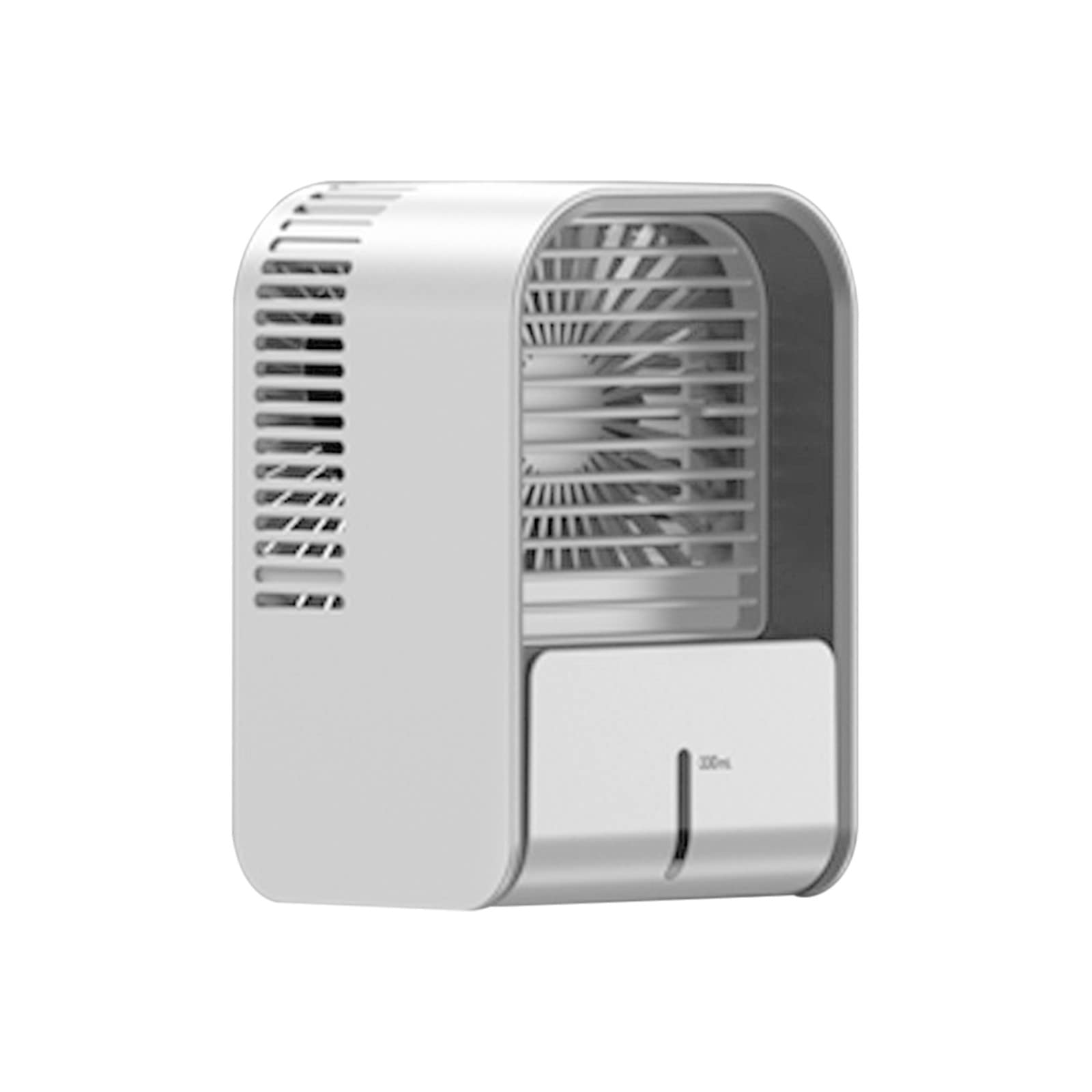 Comigeewa Portable USB Rechargeable Mini Air Conditioner - 3 Speed Cooling with Humidifier for Home, Office, Bedroom - Personal Space Cooler for Summer, Travel & Outdoor Use