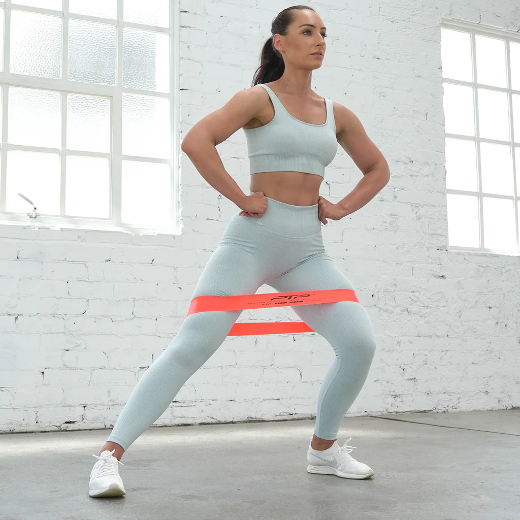 PTP Microband Combo + 3 Pack Resistance Bands Set for Home Workout, Fitness Training, Physical Therapy - Perfect for Strength Training, Yoga, and Rehabilitation Exercises