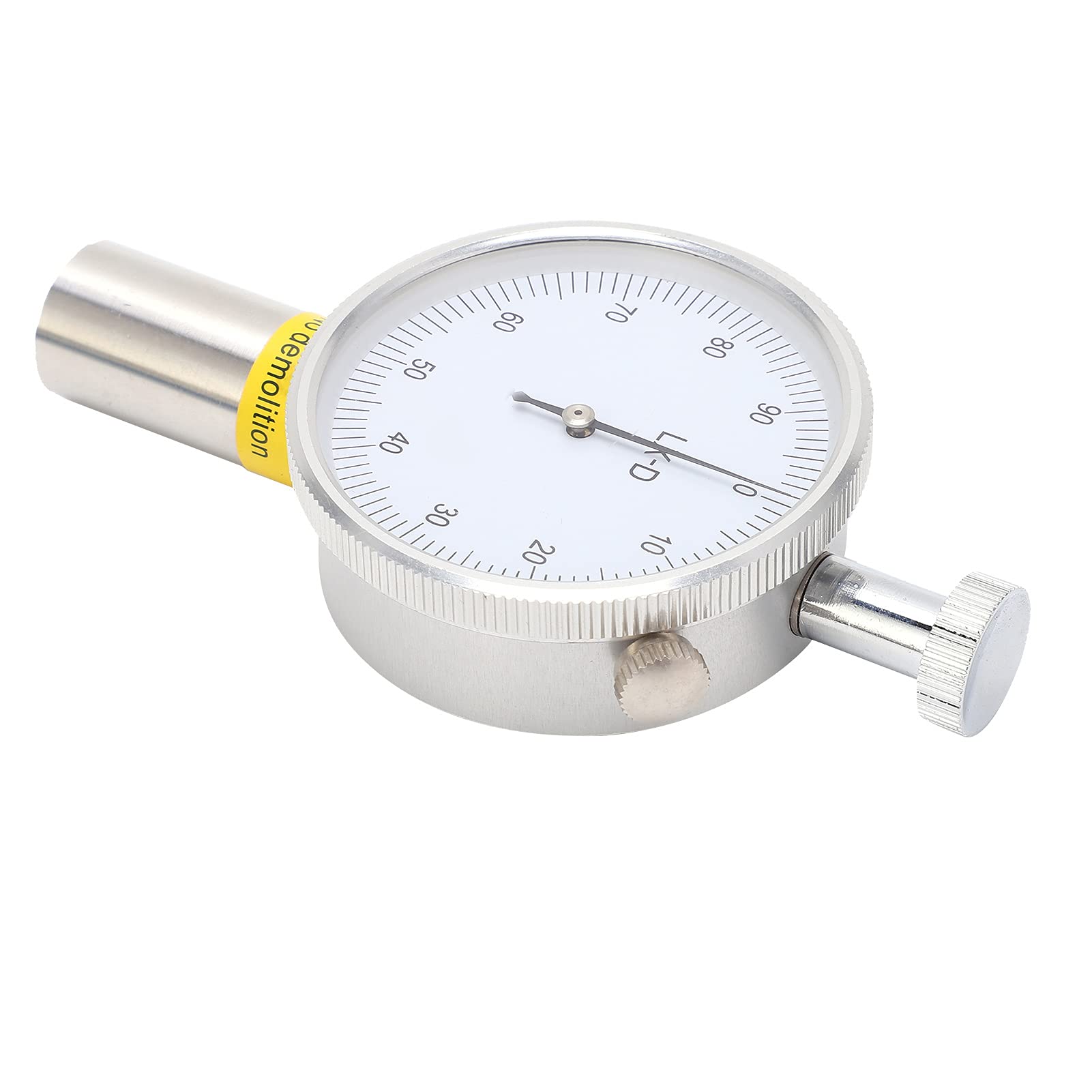 LX-D-1 Shore Hardness Tester 0N-44.5N - Portable Durometer for Glass, Plastic & Rubber - Dial Indicator Hardness Measuring Gauge - Perfect for Quality Control in Manufacturing & Material Testing Labs