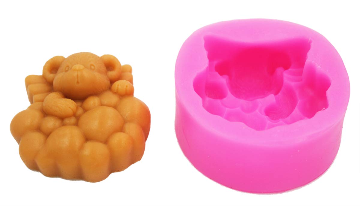 Premium 50076 Silicone Soap Molds for DIY Crafting - Cute Handmade Soap Making Kit for Bath Bombs, Candles & Resin Art - Perfect for Home Spa, Gifts & Craft Projects