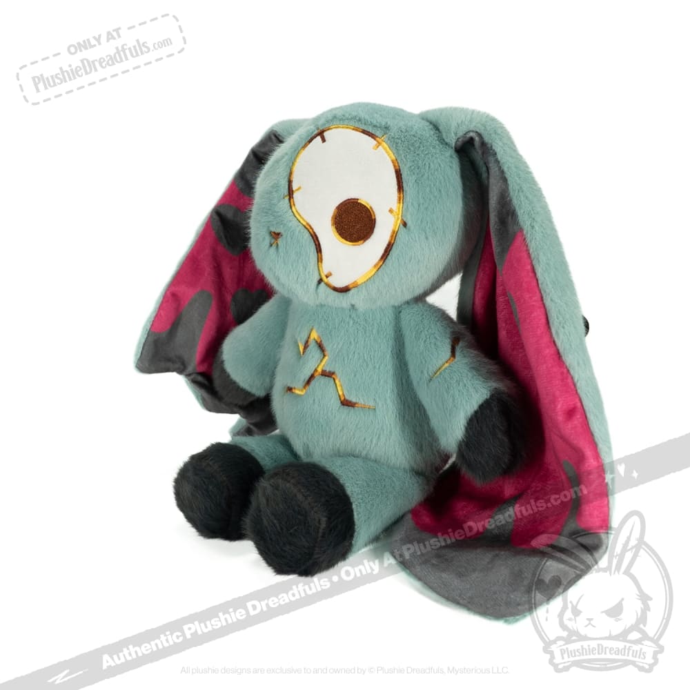Plushie Dreadfuls Complex PTSD (CPTSD) Rabbit Stuffed Animal - Soft Comfort Toy for Anxiety Relief, Therapy Support & Emotional Healing - Perfect for PTSD Survivors, Mental Health Awareness & Cuddling
