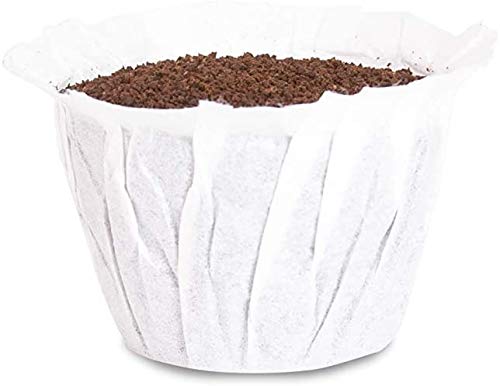 Eco-Friendly Reusable K Cup Coffee Pods 4-Pack with 100 Disposable Paper Filters | Compatible with Keurig & Most Single-Serve Coffee Makers | Perfect for Home, Office & Camping Use