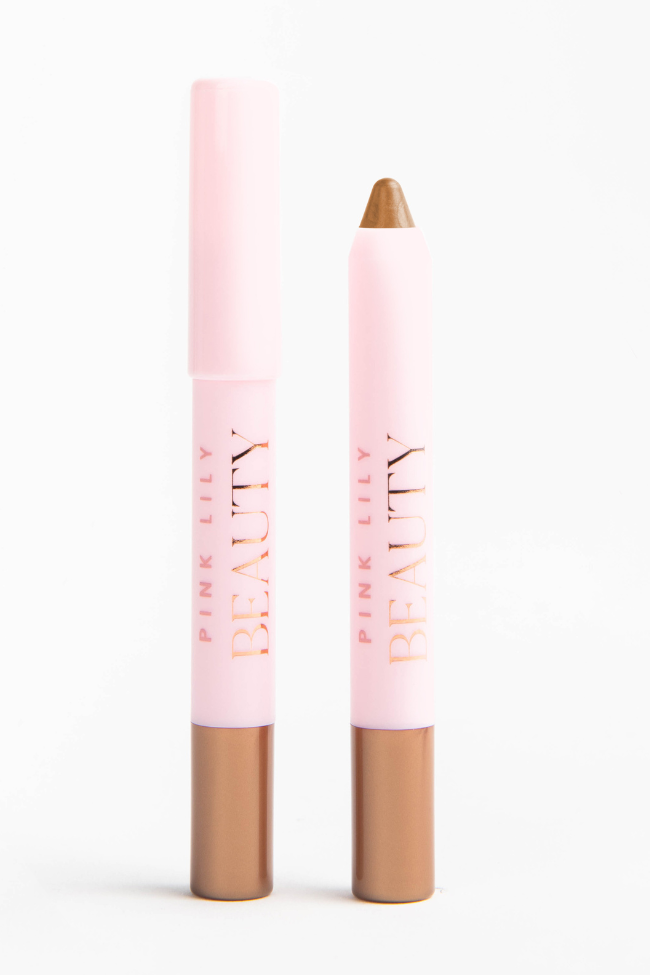 Pink Lily Beauty Eye Want It All Multi Eyeshadow & Eyeliner Palette - Bronze Bloom | Long-Lasting Pigmented Makeup Kit for Day & Night Looks | Perfect for Parties, Weddings & Special Occasions