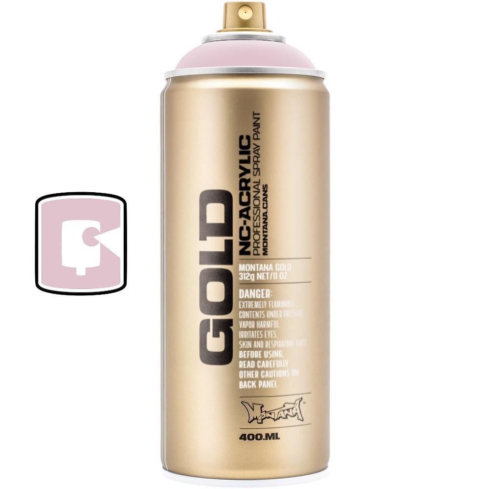Montana Gold 400ML Pale Pink Spray Paint - Premium Acrylic Paint for Graffiti, Art, DIY Projects & Home Decor