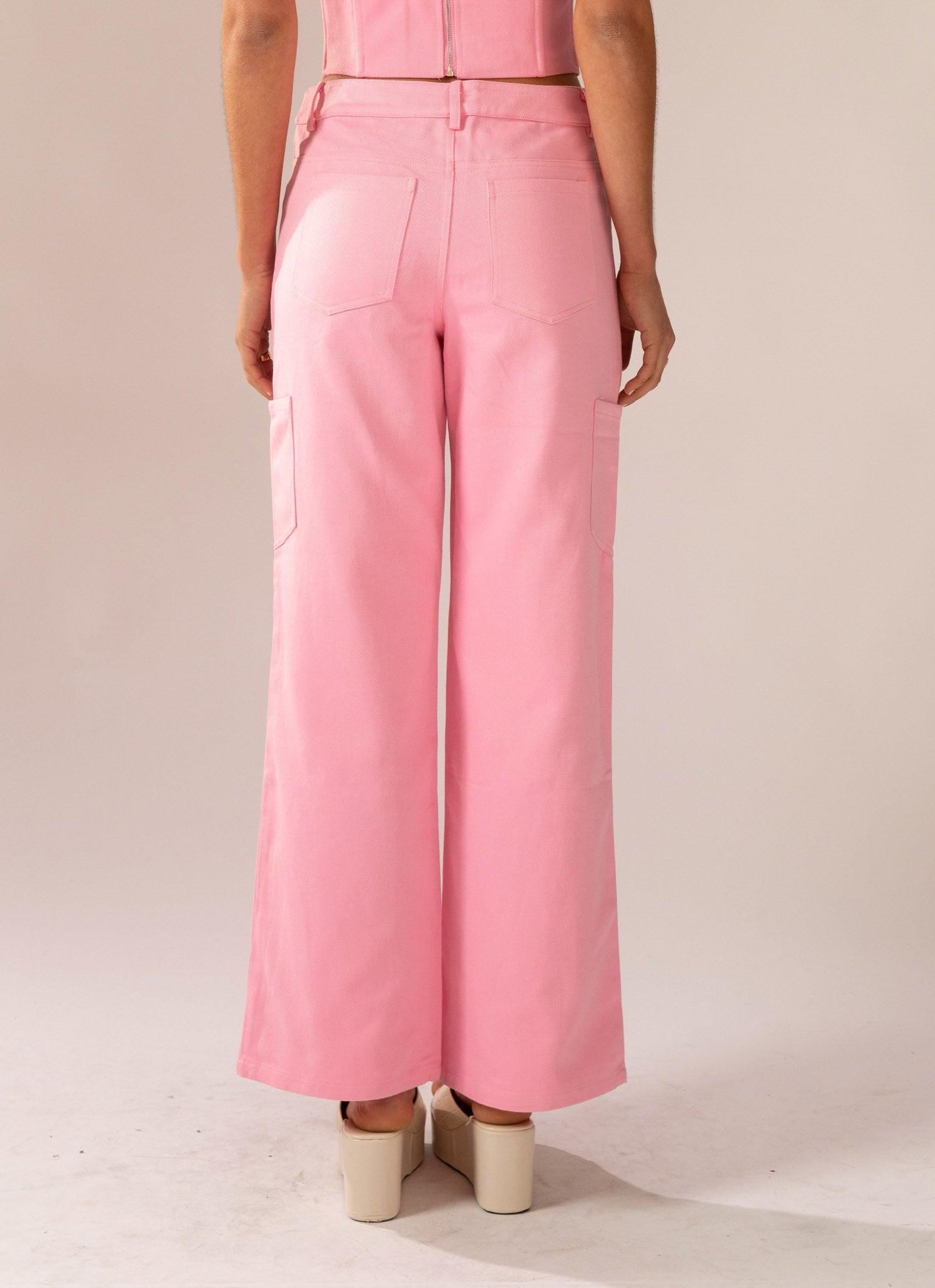 Arya Low Rise Pants for Women - Floral Print Stretch Denim Jeans, Comfortable & Stylish for Casual Wear, Date Night & Spring Outfits