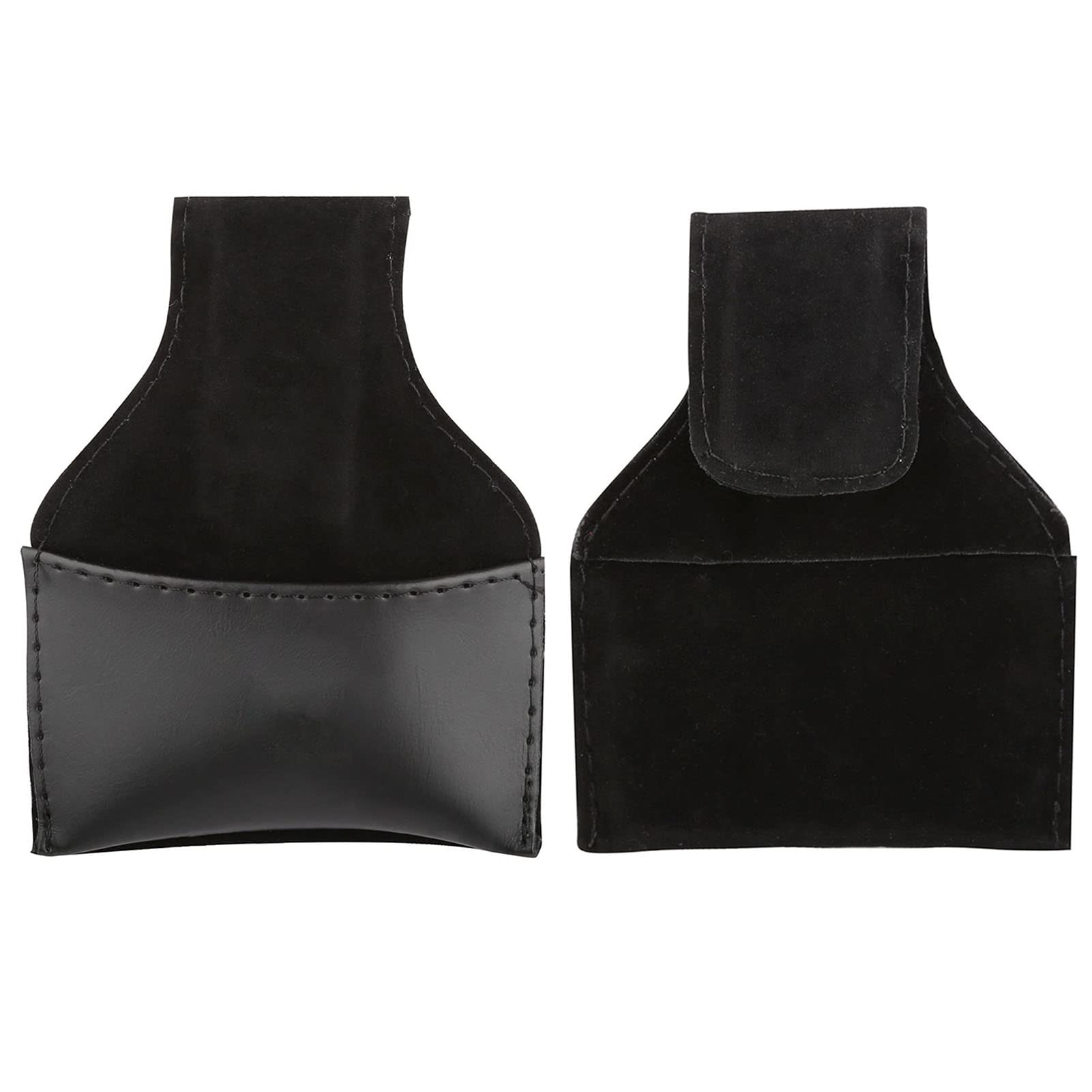 Premium PU Leather Billiard Chalk Holder - Portable Snooker & Pool Cue Chalk Bag for Professional Players - Perfect for Bars, Game Rooms, and Home Entertainment