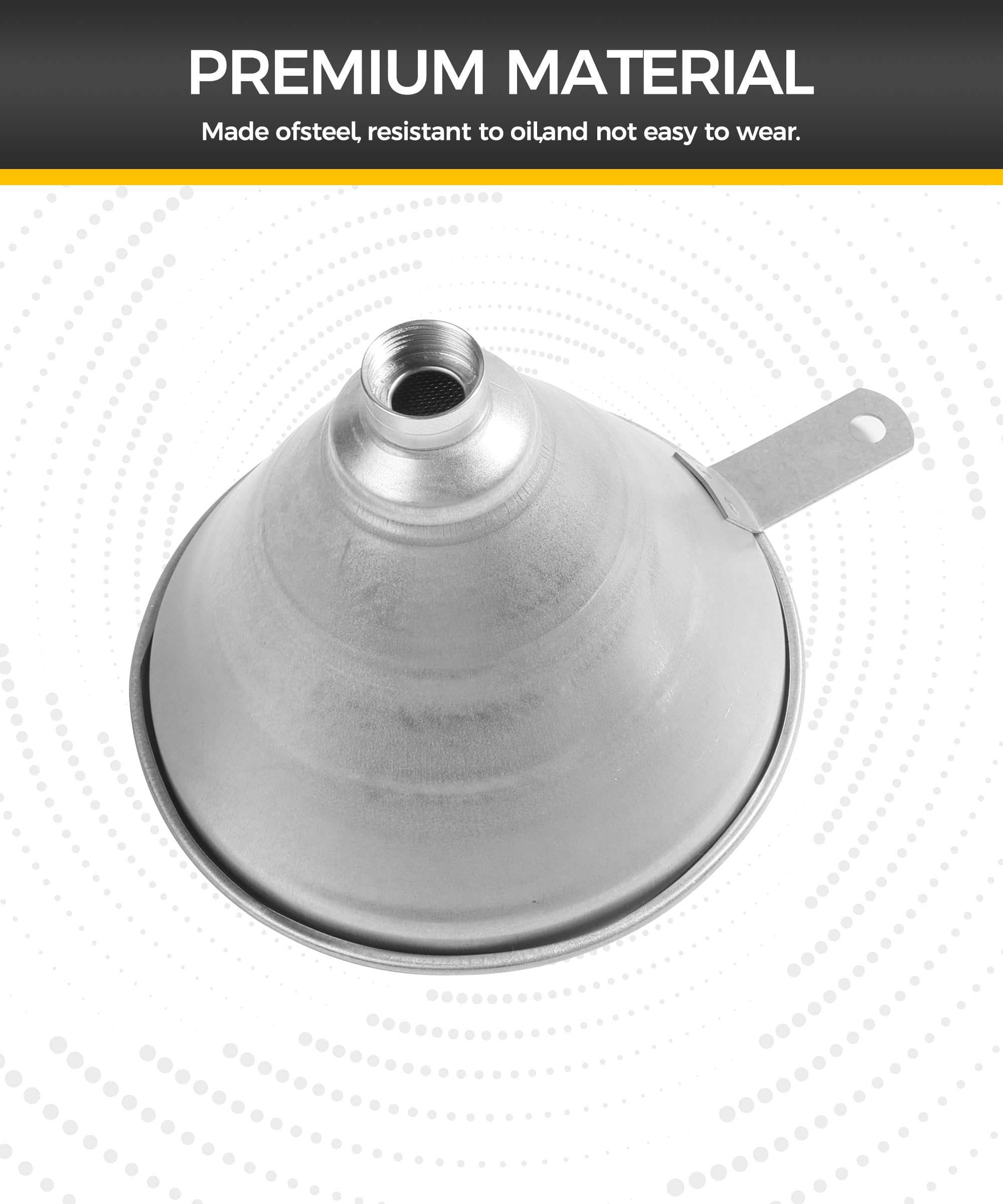 24.8 Inch Flexible Automotive Funnel - Universal Oil Filler for Engine, Transmission & Fluids - Perfect for DIY Car Maintenance & Garage Use