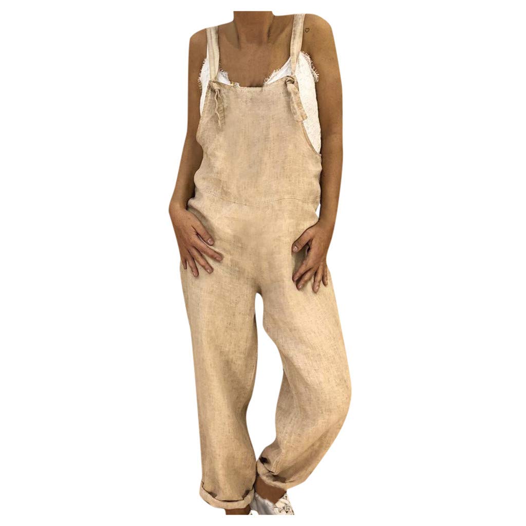 **Plus Size Women's Loose Casual Jumpsuit Romper - Baggy Overalls Dungarees for Homecoming, Outfits & Everyday Wear**    **使用场景:** Perfect for homecoming, casual outings, lounging, or everyday fashion.