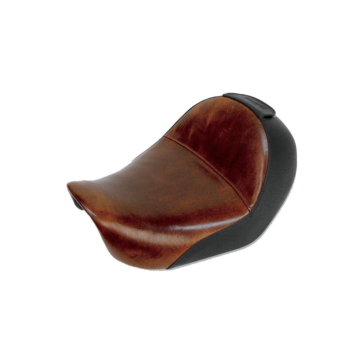 Saddlemen Lariat Solo Seat for Harley Davidson FXDWG (2010-2017) - Comfort Motorcycle Seat for Long Rides & Cruising