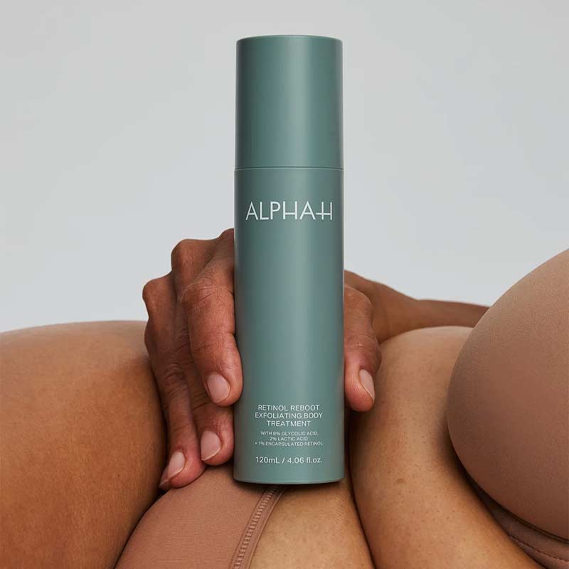 Alpha H Retinol Reboot Exfoliating Body Treatment with 1% Encapsulated Retinol - Anti-Aging Body Lotion for Smooth, Glowing Skin - Perfect for Nighttime Skincare Routine & Dry Skin Care