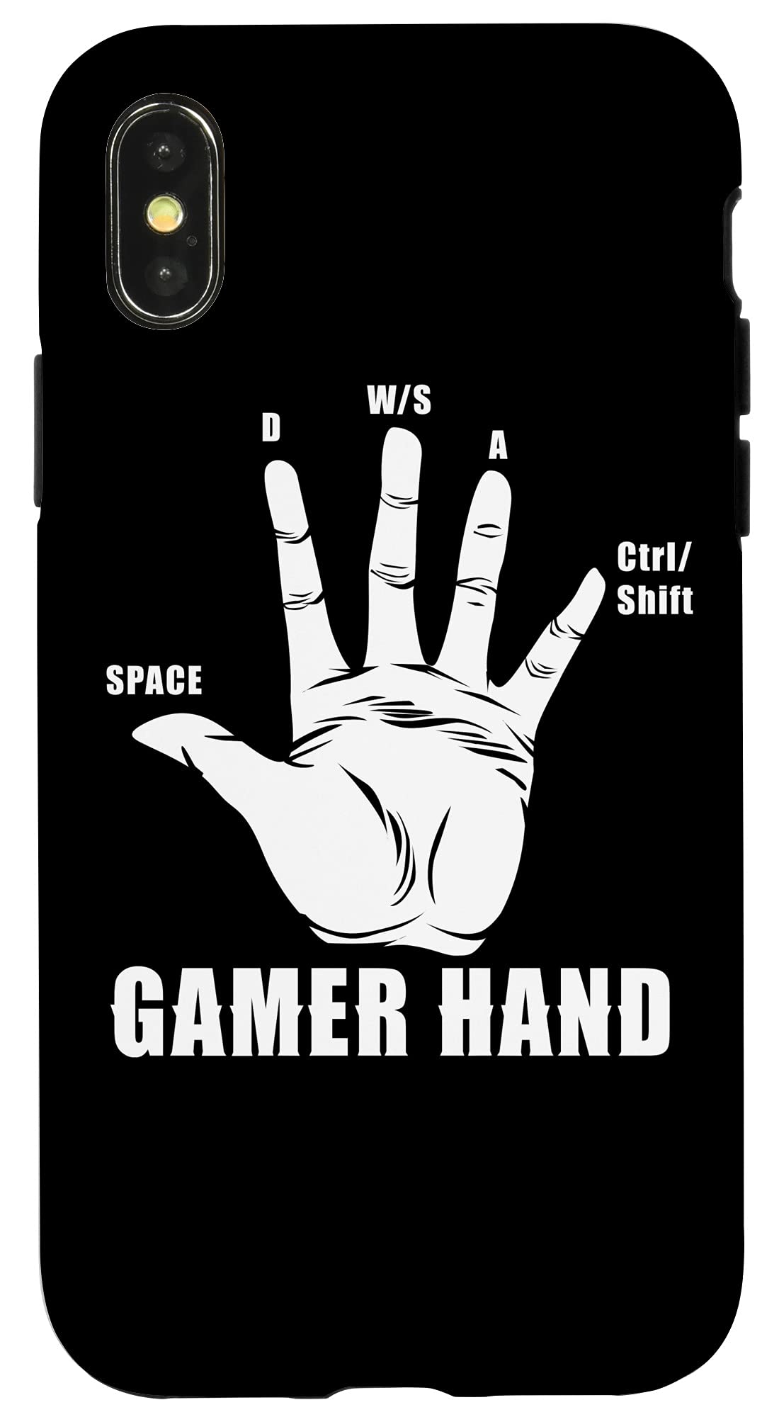 Funny iPhone X/XS Gaming Case - Durable Protective Cover for Gamers - Perfect for Gaming, Work & Everyday Use
