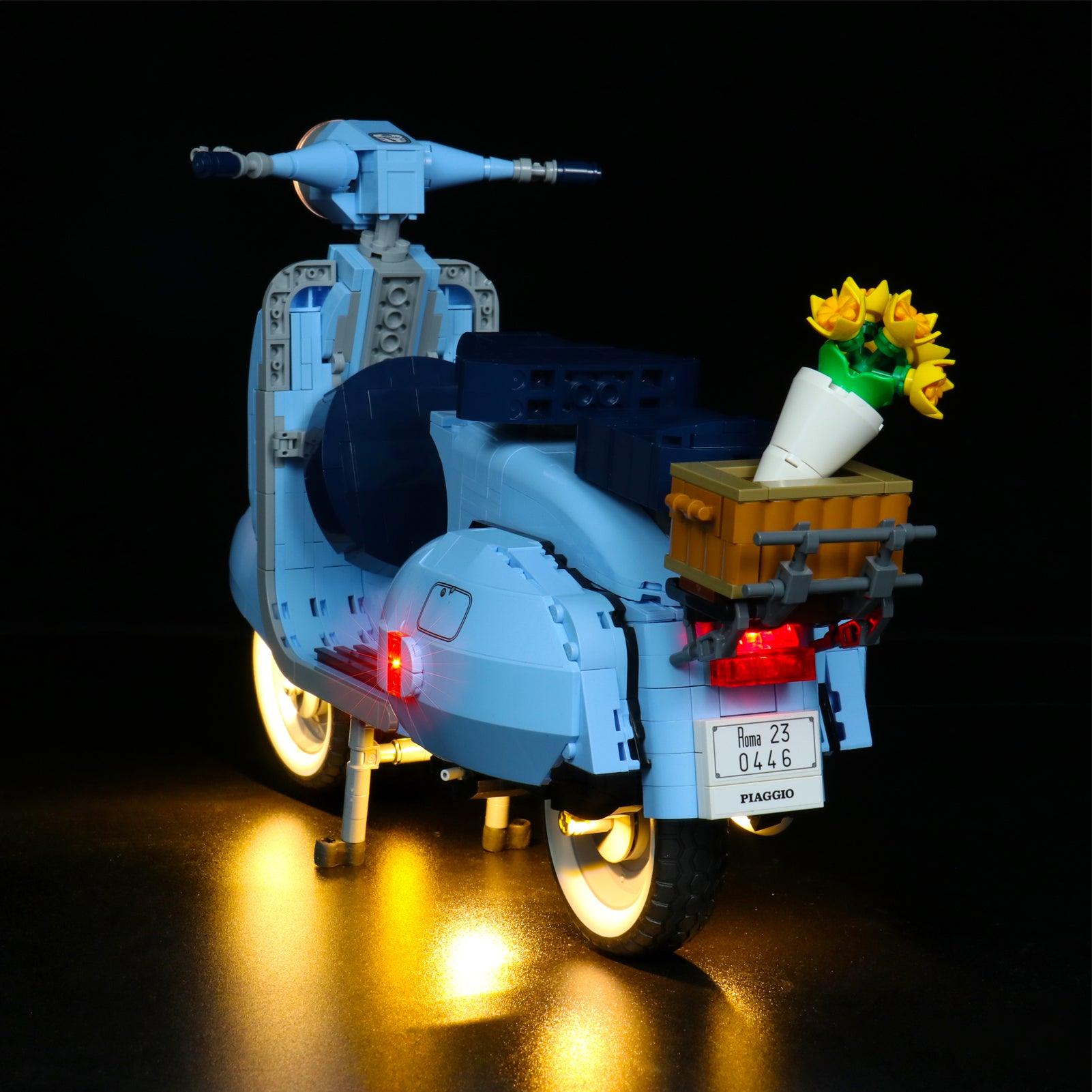 Best Light Kit for Lego Technic Vespa 125 (10298) Model - Enhance Your Lego Vespa with Realistic LED Lighting for Display & Nighttime Play