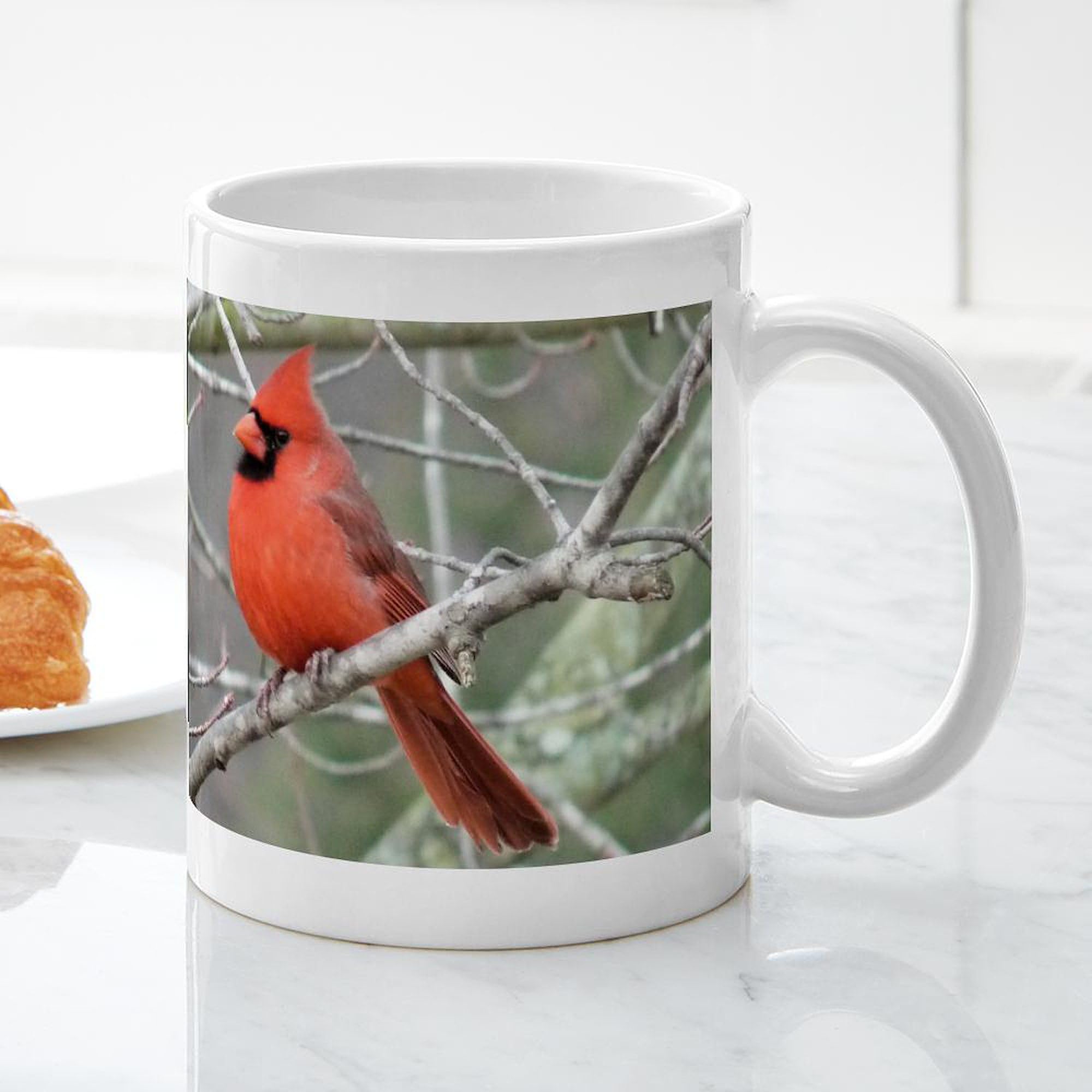 Cardinal Mug 11 oz (325 ml) Ceramic Coffee Cup - Perfect for Home, Office & Gifts - Insulated Hot & Cold Drinkware for Tea, Coffee & Cocoa