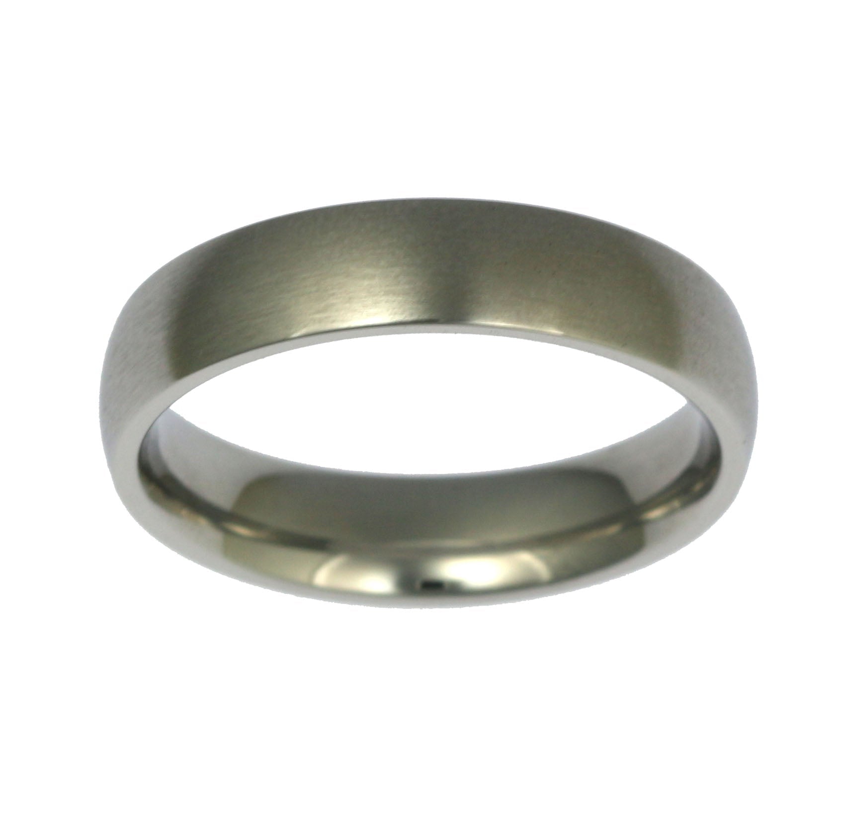 5mm Brushed Comfort Fit Stainless Steel Men's Wedding Band Ring - Durable & Hypoallergenic Jewelry for Everyday Wear, Anniversary Gifts & Special Occasions