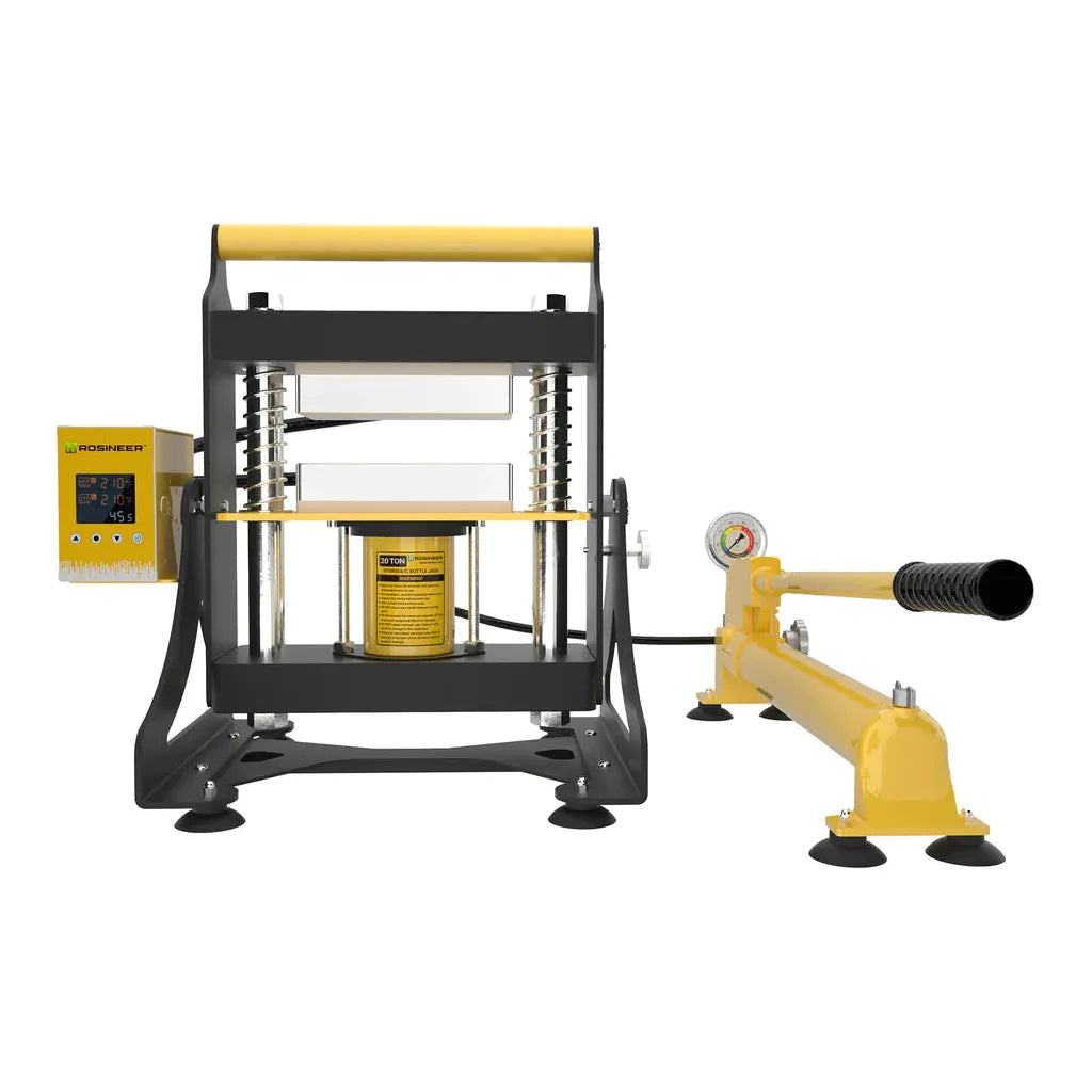 Rosineer Swing 20 Ton Manual Rosin Press Machine for Home DIY Essential Oil Extraction - Perfect for Making Rosin, CBD, Hemp, and Cannabis Concentrates