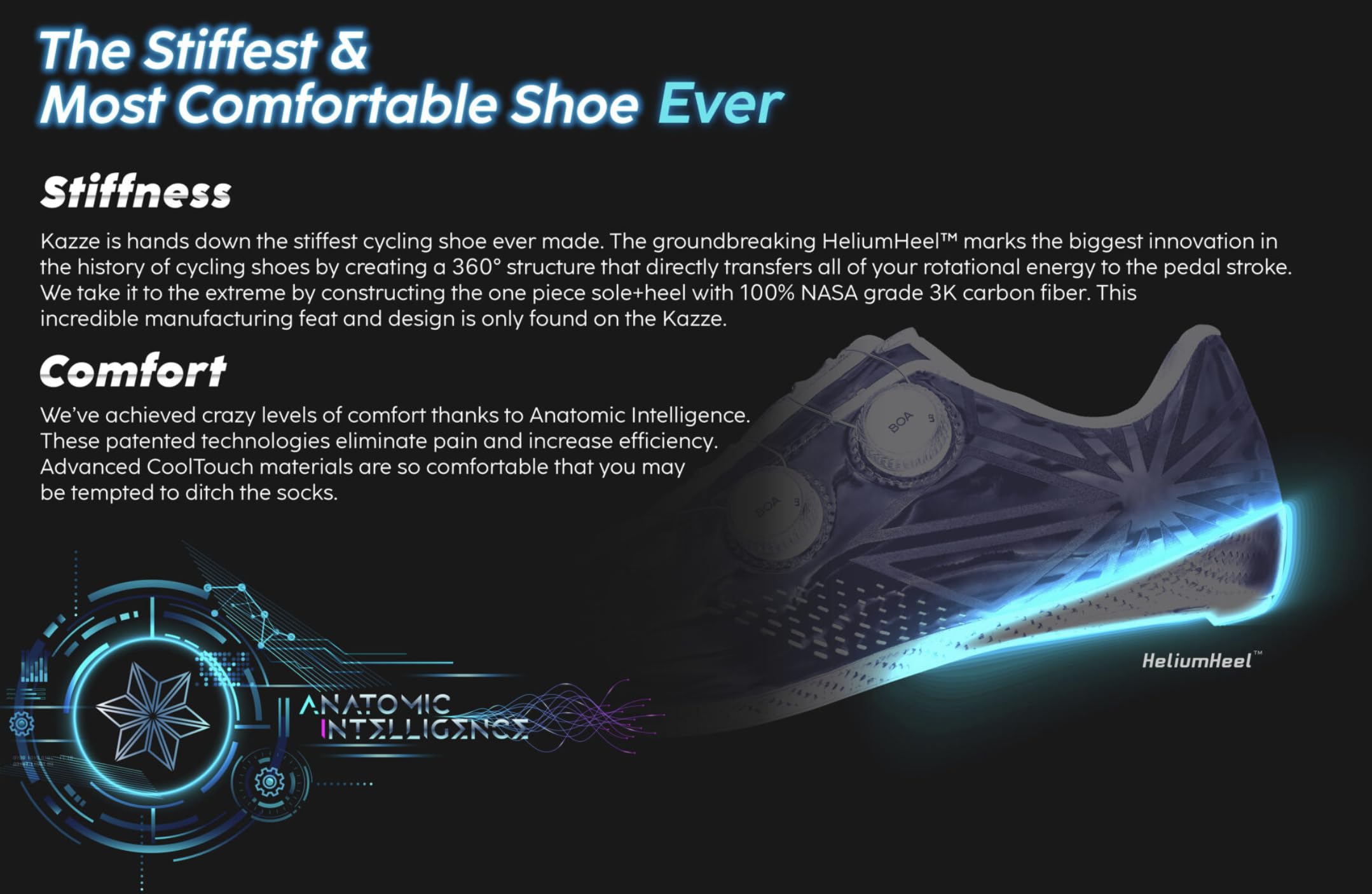 Supacaz Kazze Carbon Road Bike Shoes - Lightweight Holographic Design for Cycling & Racing | Perfect for Road Biking, Triathlons & Indoor Training