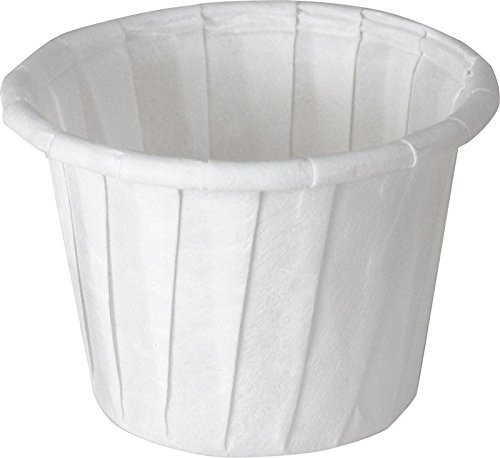 250-Pack 3/4 oz Disposable Paper Medicine Cups for Accurate Liquid Measurement - Perfect for Hospitals, Clinics, and Home Medication Use