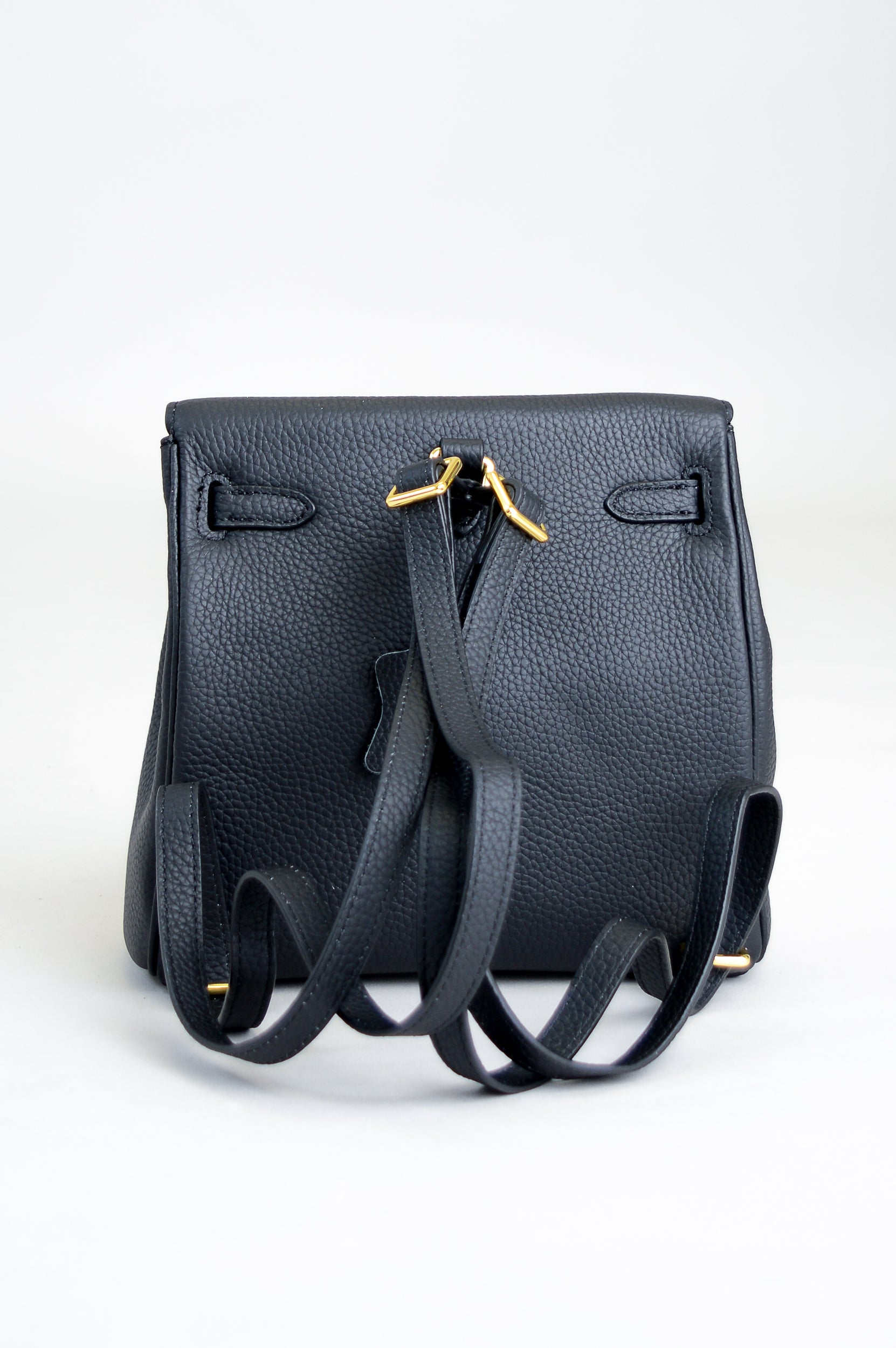 Premium Layla Genuine Leather Backpack for Women & Men - Stylish Black Laptop Bag for Work, Travel & College - Durable & Water-Resistant Design