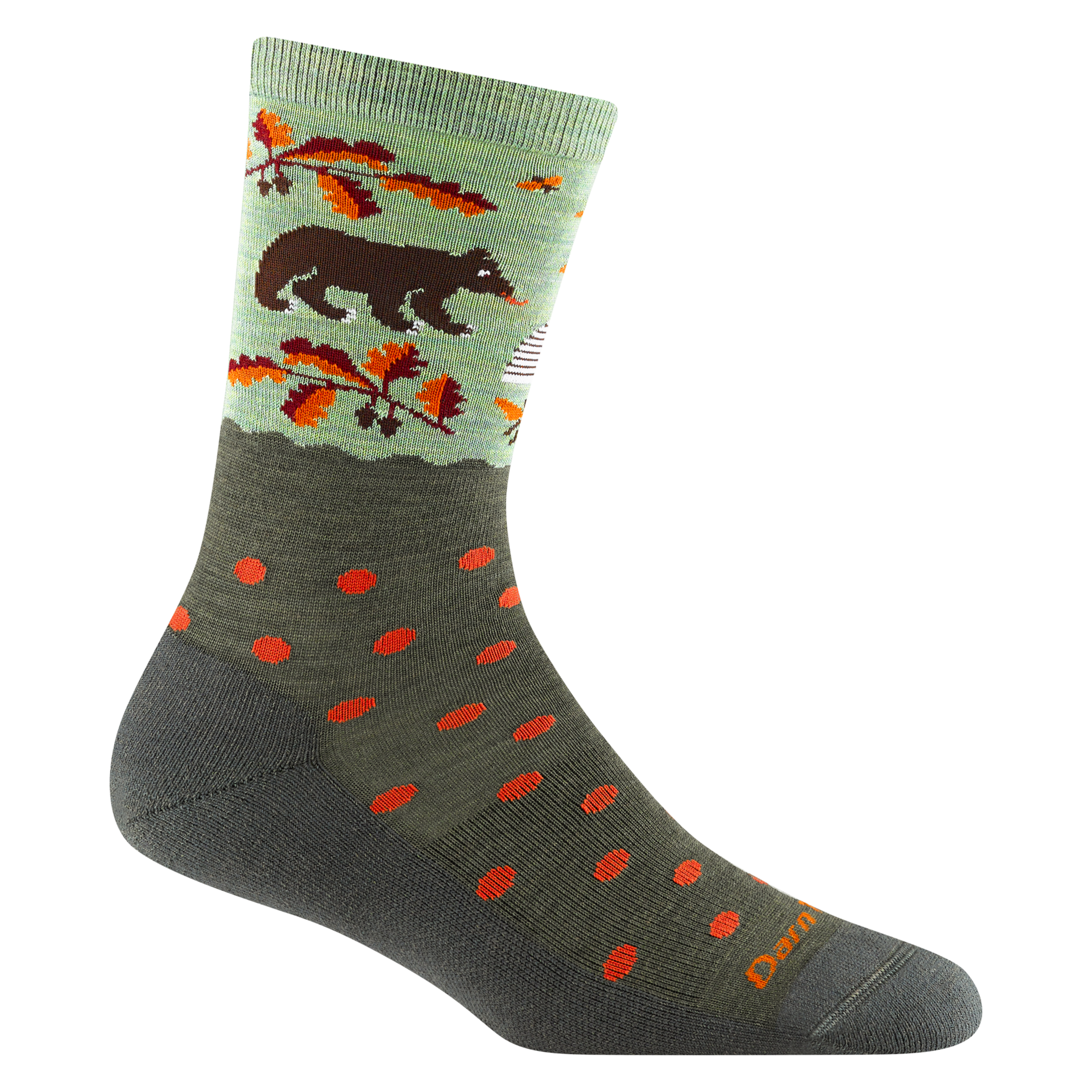 Women's Wild Life Crew Lightweight Lifestyle Socks - Comfortable & Breathable for Everyday Wear, Running, Yoga & Outdoor Activities