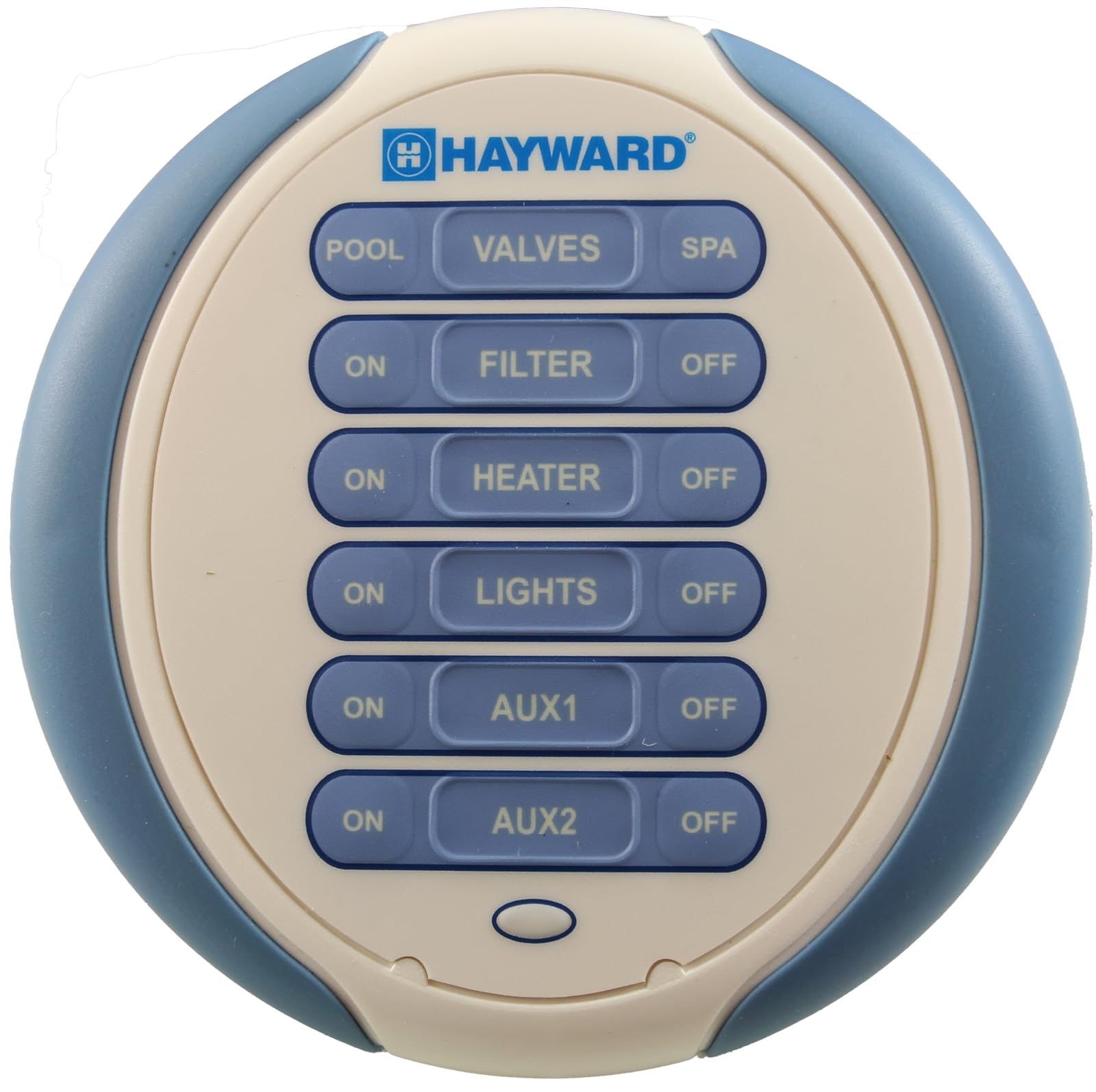 Hayward AQL2-SS-RF Wireless Spa Side Remote Control for Hot Tubs & Pools | Waterproof & Durable | Perfect for Backyard Relaxation & Hydrotherapy