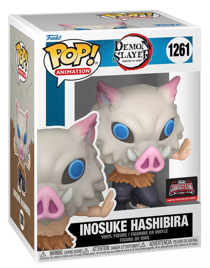 Demon Slayer Inosuke Hashibira Action Figure - Target Exclusive #1261 - Anime Collectible for Fans & Gift for Cosplay Enthusiasts