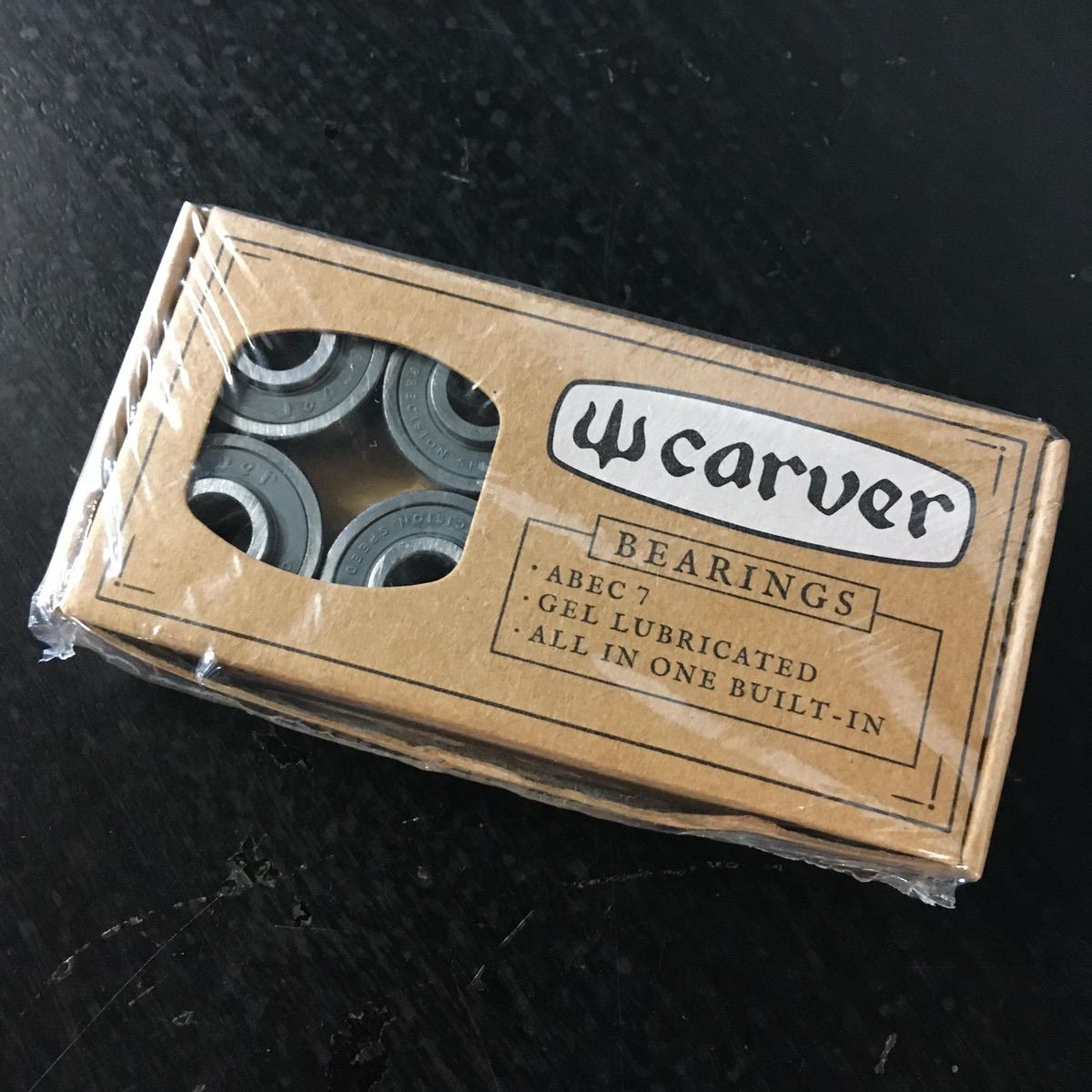 Premium Carver ABEC 7 Skateboard Bearings - High Speed Precision Bearings for Longboard, Cruiser & Skateboard - Smooth Ride for Commuting, Downhill & Street Skating