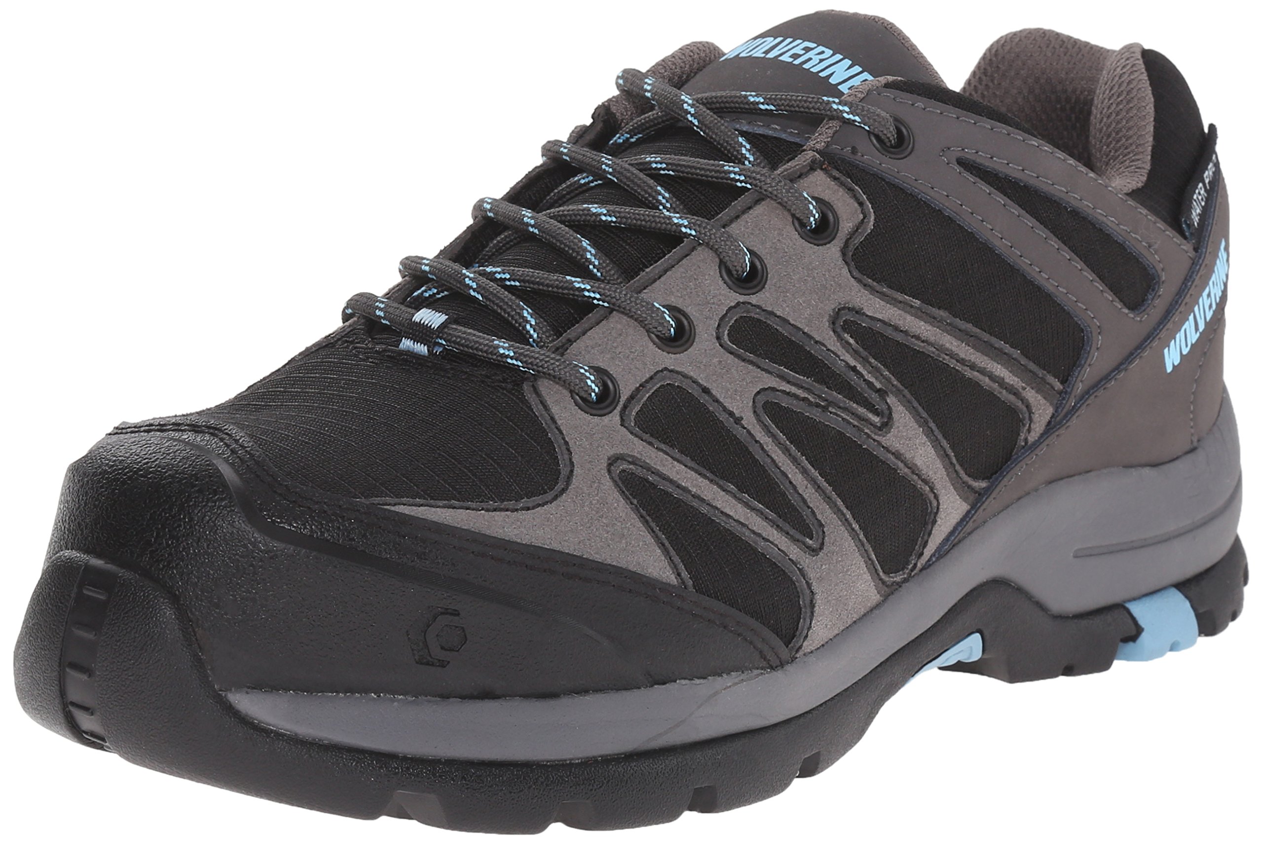 Wolverine Women's Fletcher Low Work Shoe - Comfortable & Durable Slip-Resistant Shoes for Nurses, Waitresses & Healthcare Workers