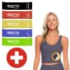 Charcoal + 5 Exercise Bands