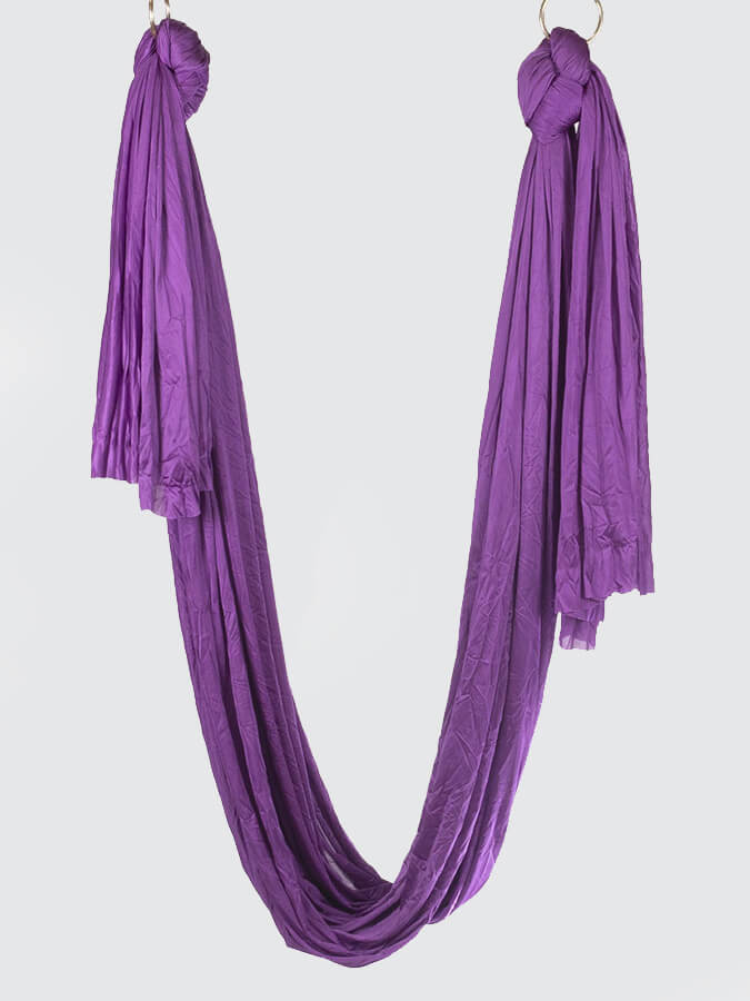Firetoys Aerial Yoga Hammock Swing - Professional Silk Yoga Sling for Home & Studio Fitness, Stretching & Aerial Arts - Perfect for Yoga, Pilates, Dance & Relaxation