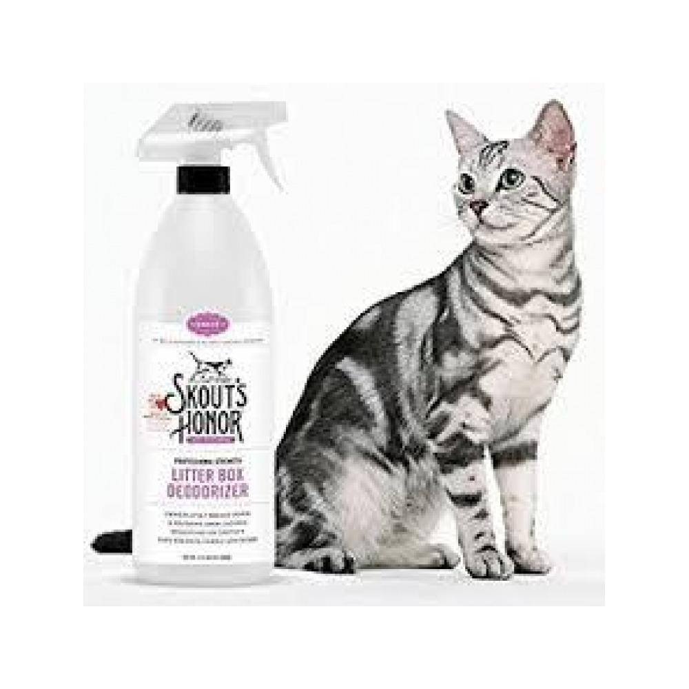 Professional Strength Cat Litter Box Deodorizer - Eliminates Odors Instantly | Long-Lasting Freshness for Multi-Cat Homes | Ideal for Small Spaces & Pet-Friendly Apartments