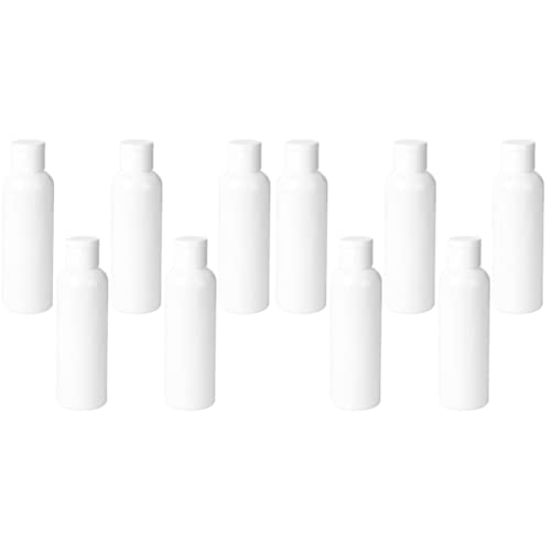 FRCOLOR 2-Pack Empty Travel Bottles - Leak-Proof Plastic Lotion Containers with Flip Top Cap for Shampoo, Conditioner & Cosmetics | Perfect for Airplane Carry-On, Gym & Vacation Toiletries