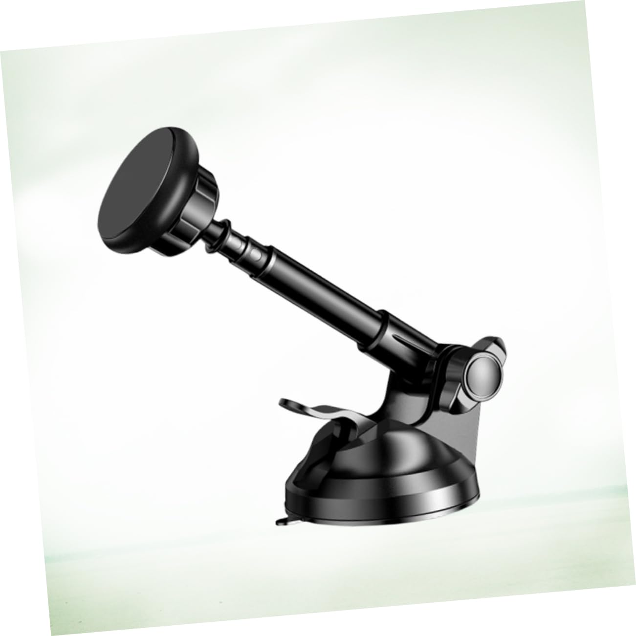 Universal Car Phone Holder Mount - Adjustable & Sturdy Suction Cup Stand for iPhone, Samsung, Galaxy - Perfect for GPS Navigation, Hands-Free Driving & Video Watching