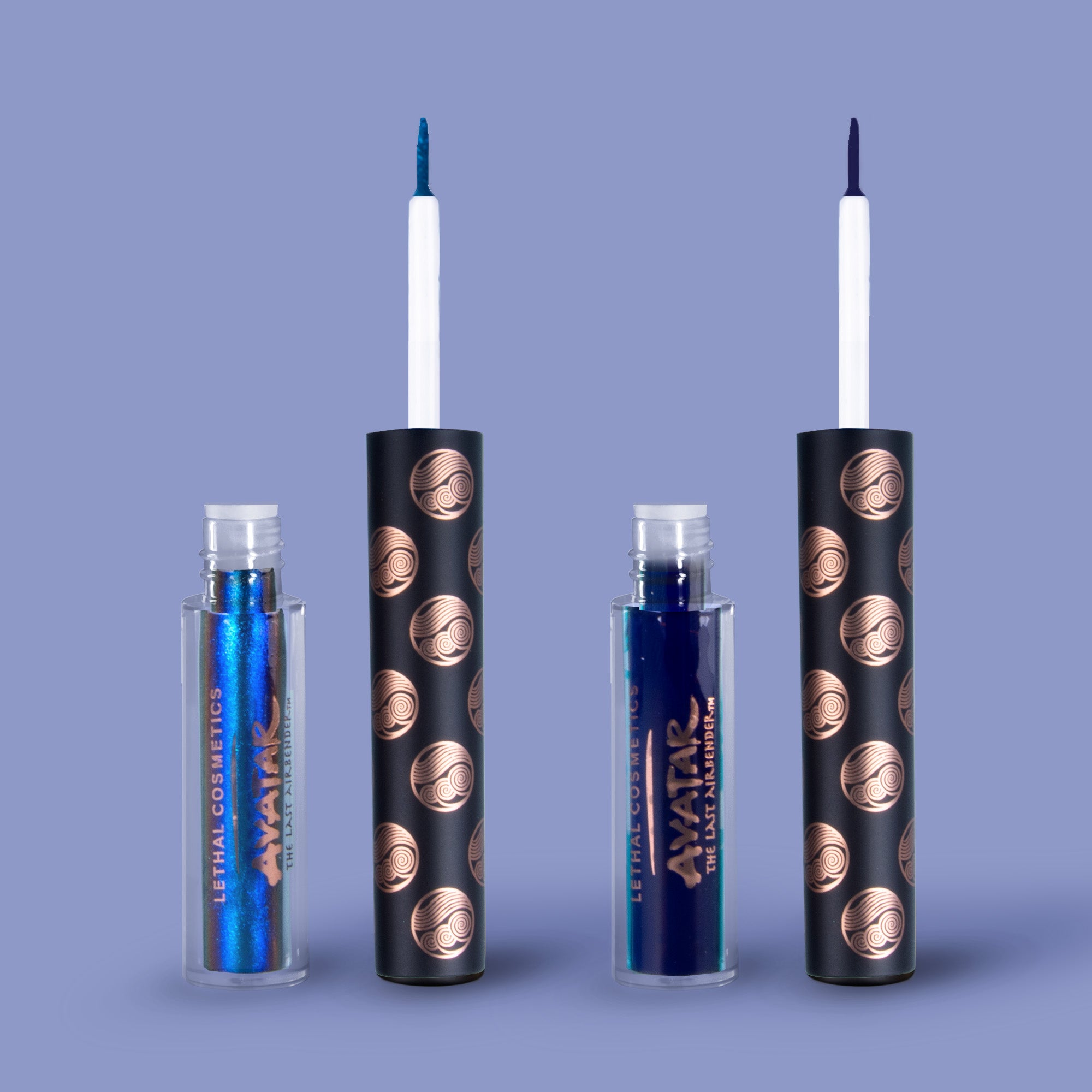 Avatar The Last Airbender Katara Cosplay Eyeliner Set - Water Tribe Inspired Makeup Kit for Anime Conventions & Halloween Costumes